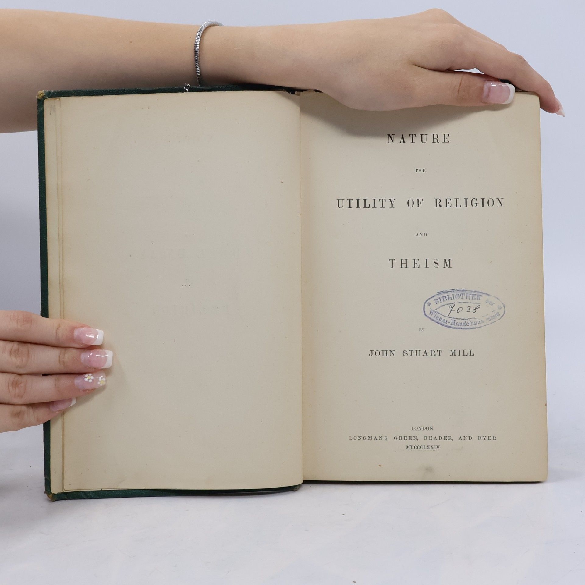 John Stuart Mill Nature, the Utility of Religion, and Theism