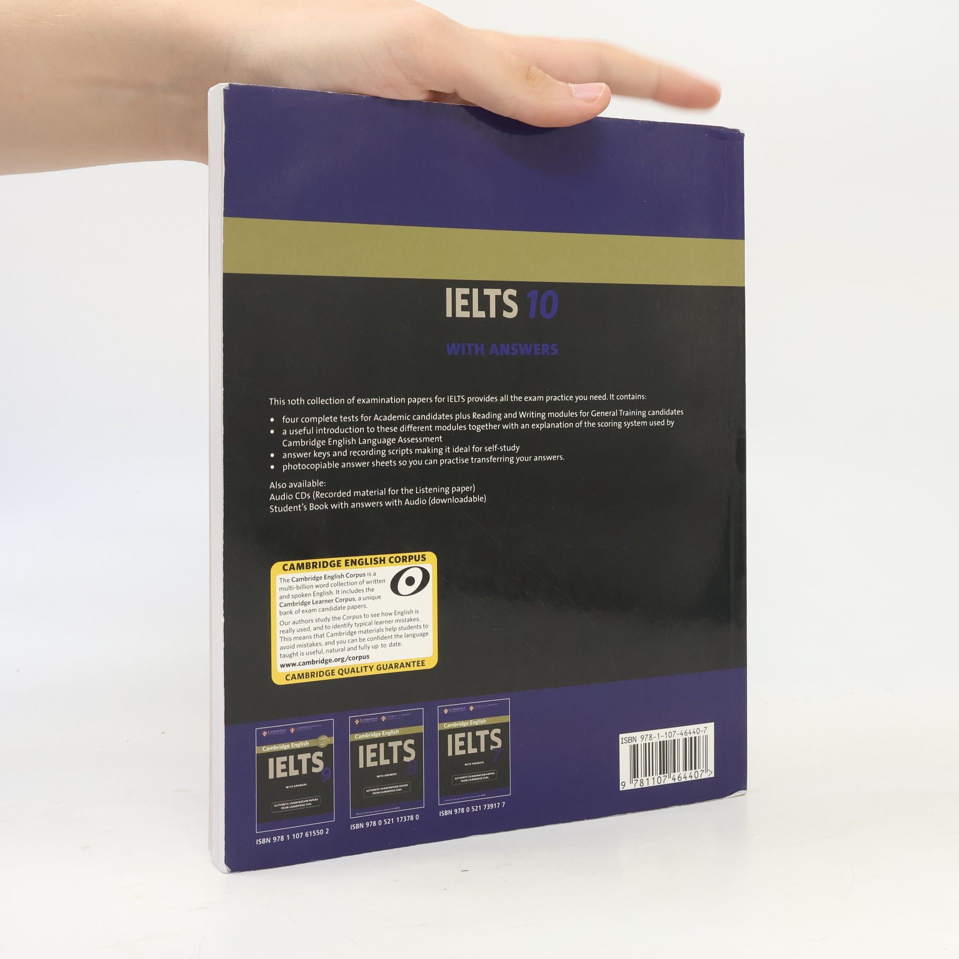 Autores varios Cambridge IELTS 10 Student's Book with Answers