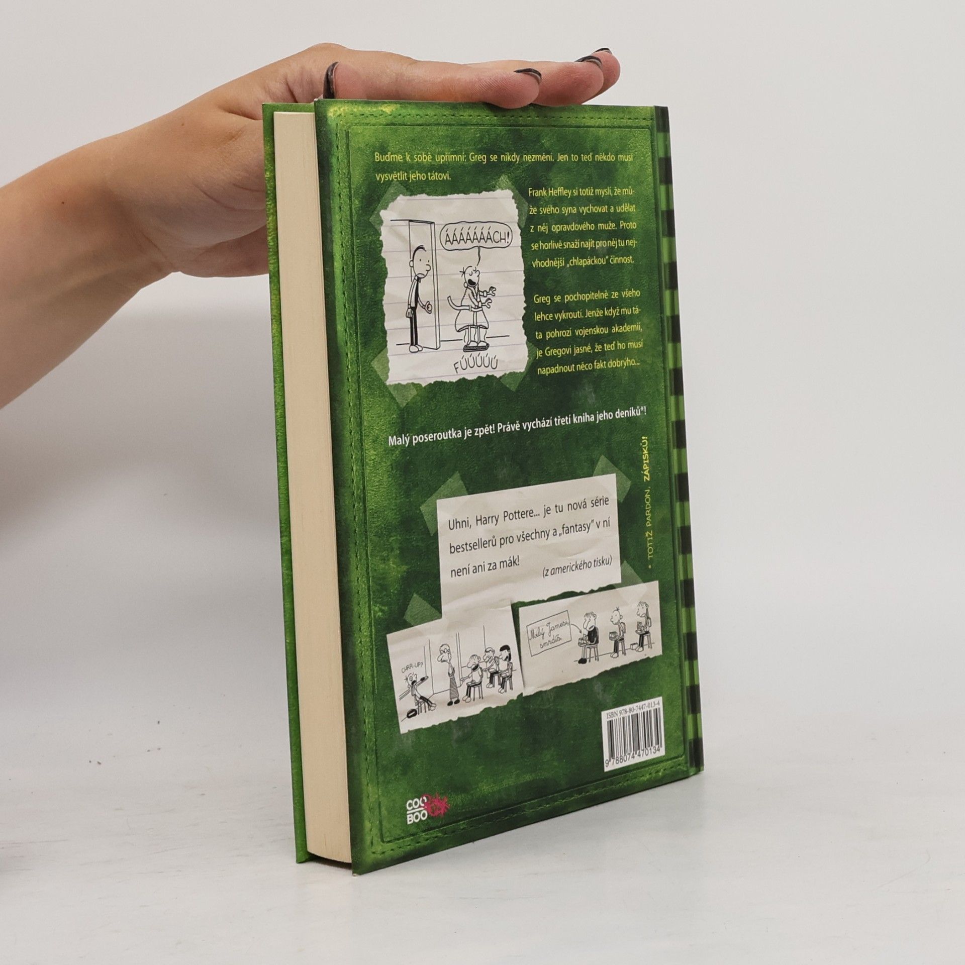 Jeff Kinney Deník malého poseroutky 3. Poslední kapka