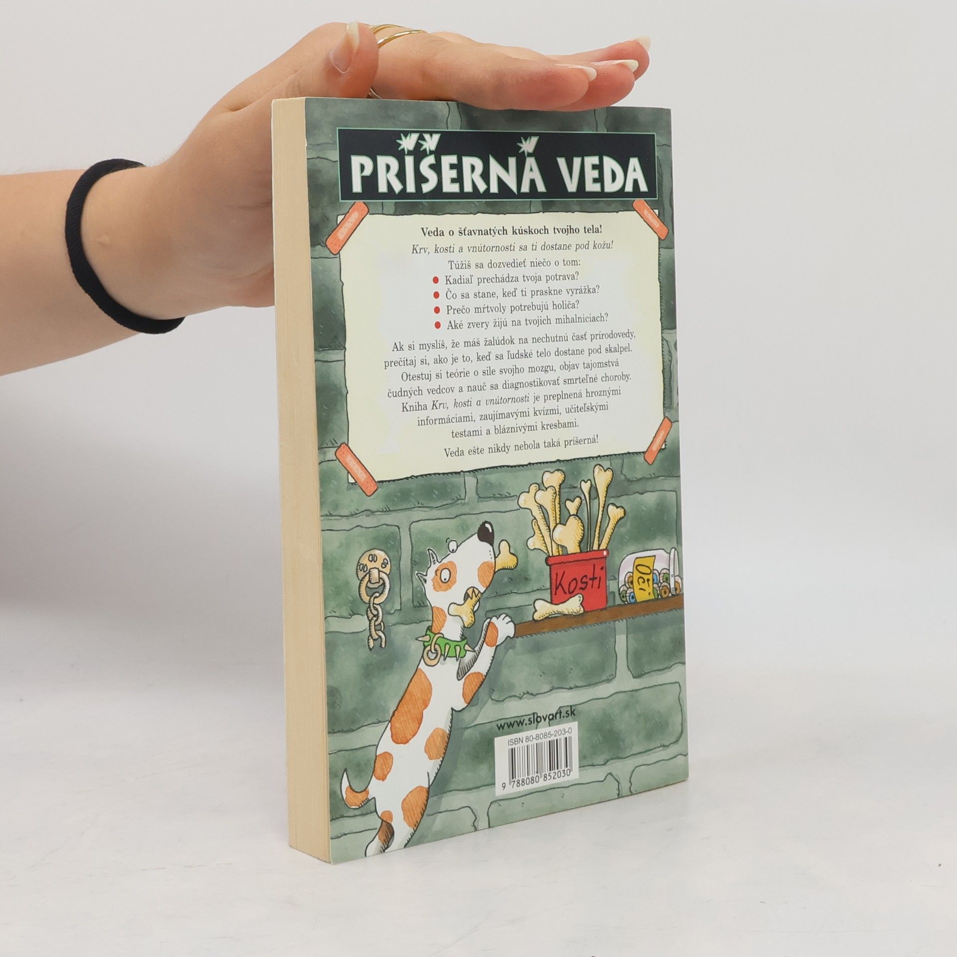 Nick Arnold Krv, kosti a vnútornosti