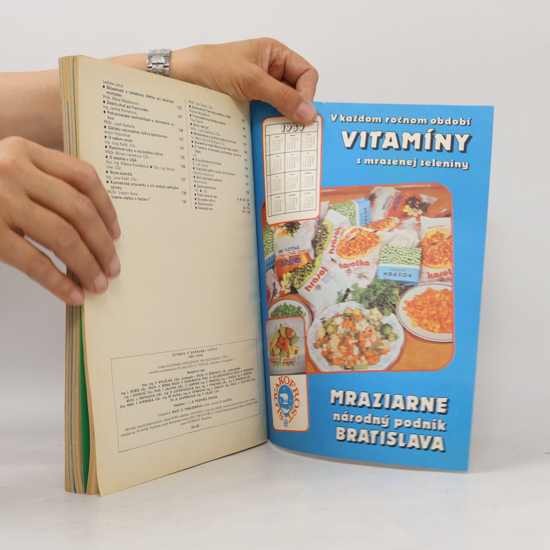 Autorenkollektiv Čitanie o správnej výžive '89
