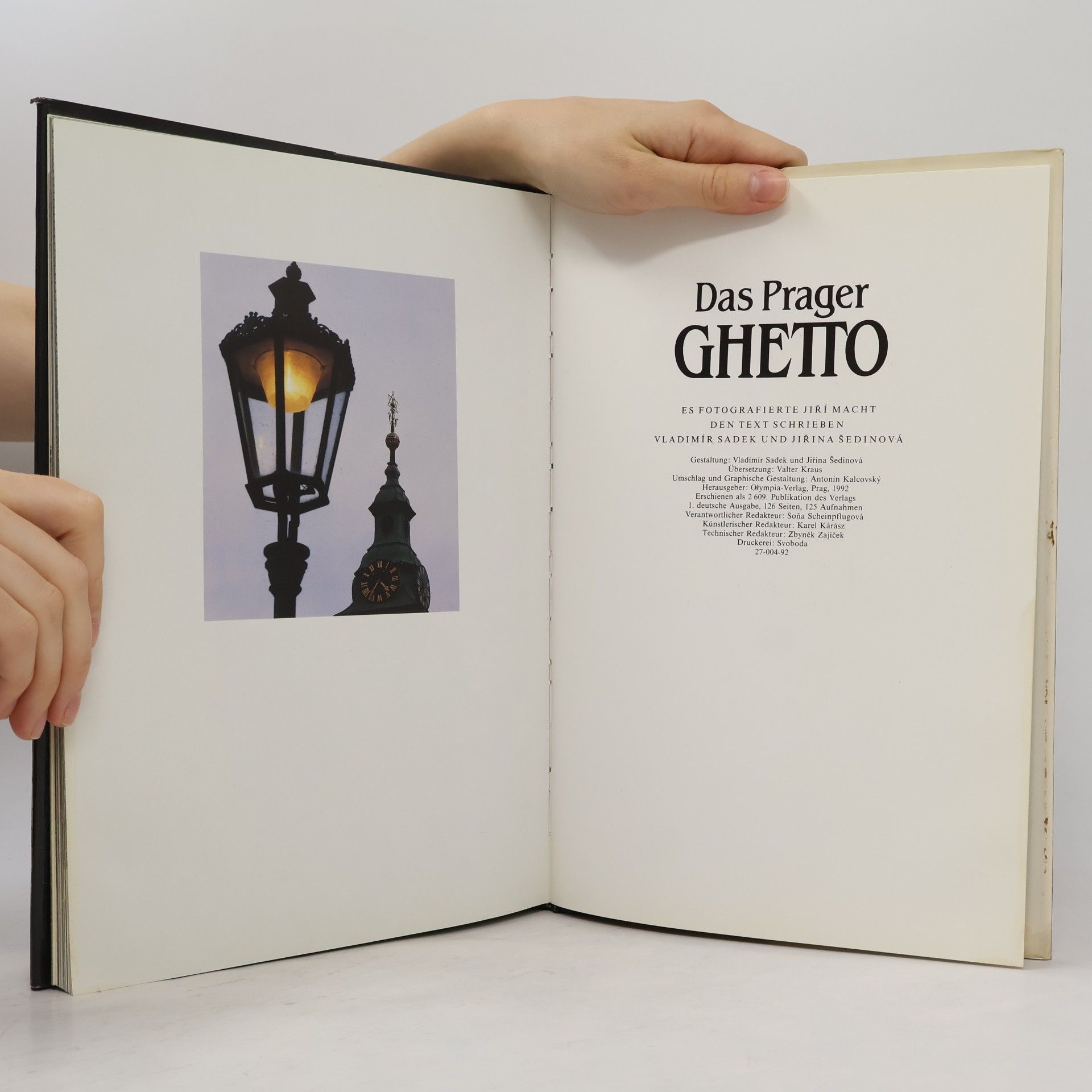 Jiří Macht Das Prager Ghetto