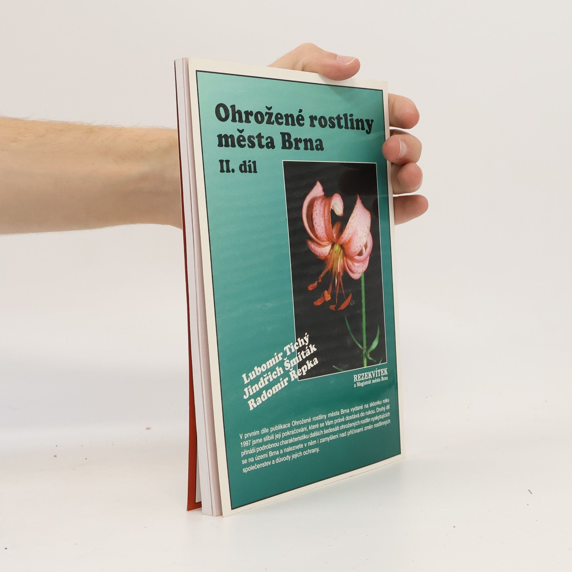 Lubomír Tichý Ohrožené rostliny města Brna II.