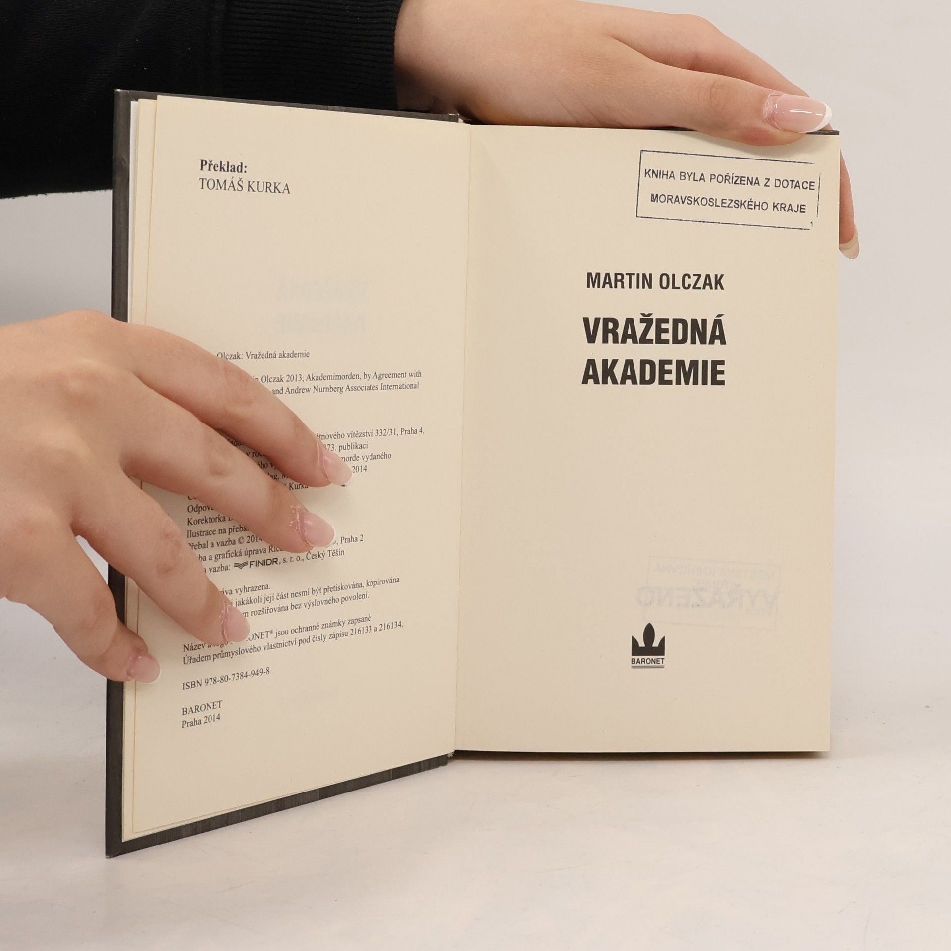Martin Olczak Vražedná akademie