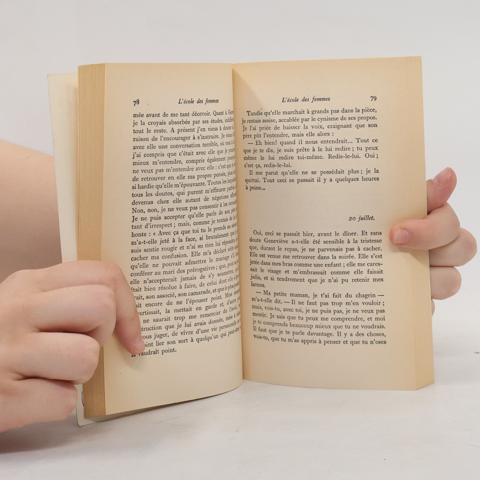 André Gide L'école des femmes