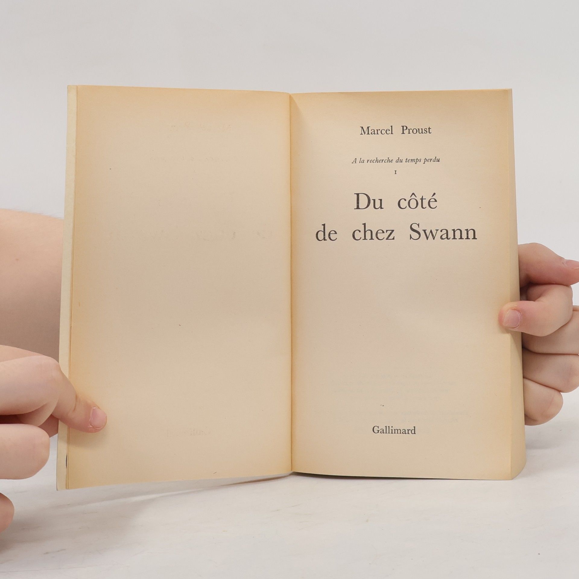 Marcel Proust Du coté de chez Swann
