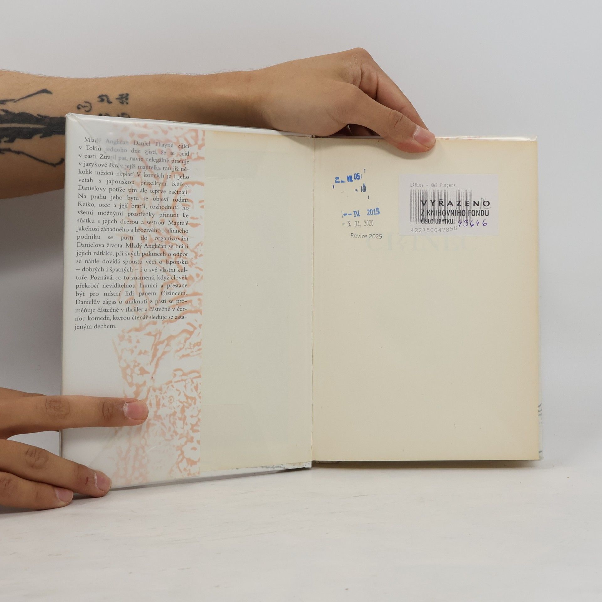 Matthew Kneale Pan Cizinec