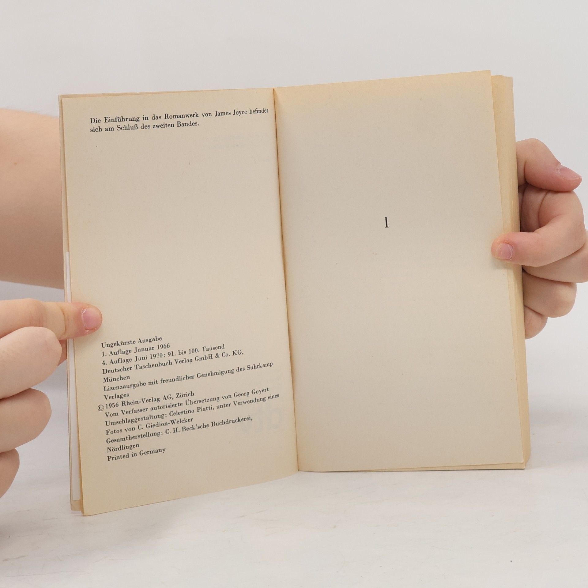 James Joyce Ulysses I