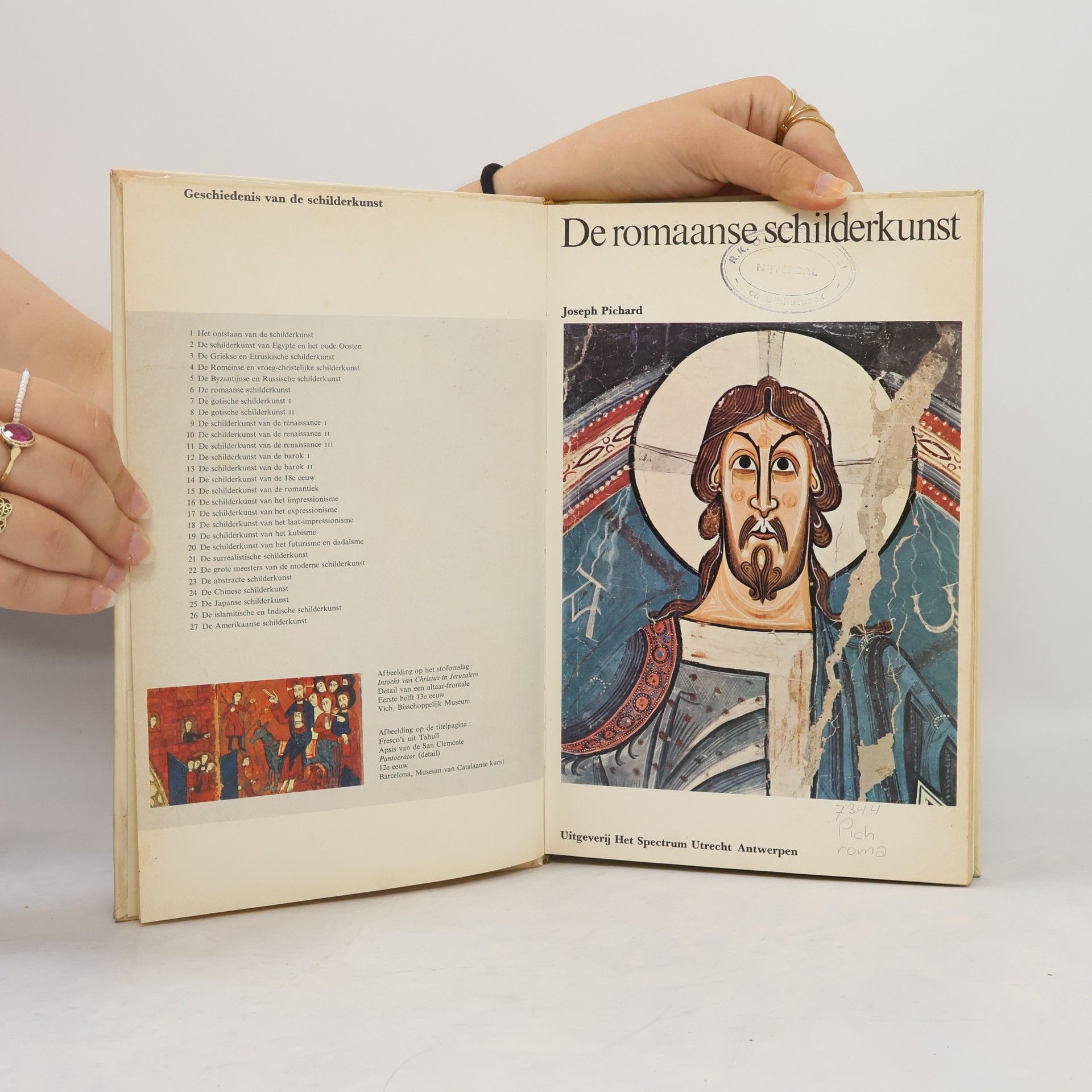 Joseph Pichard De romaanse schilderkunst