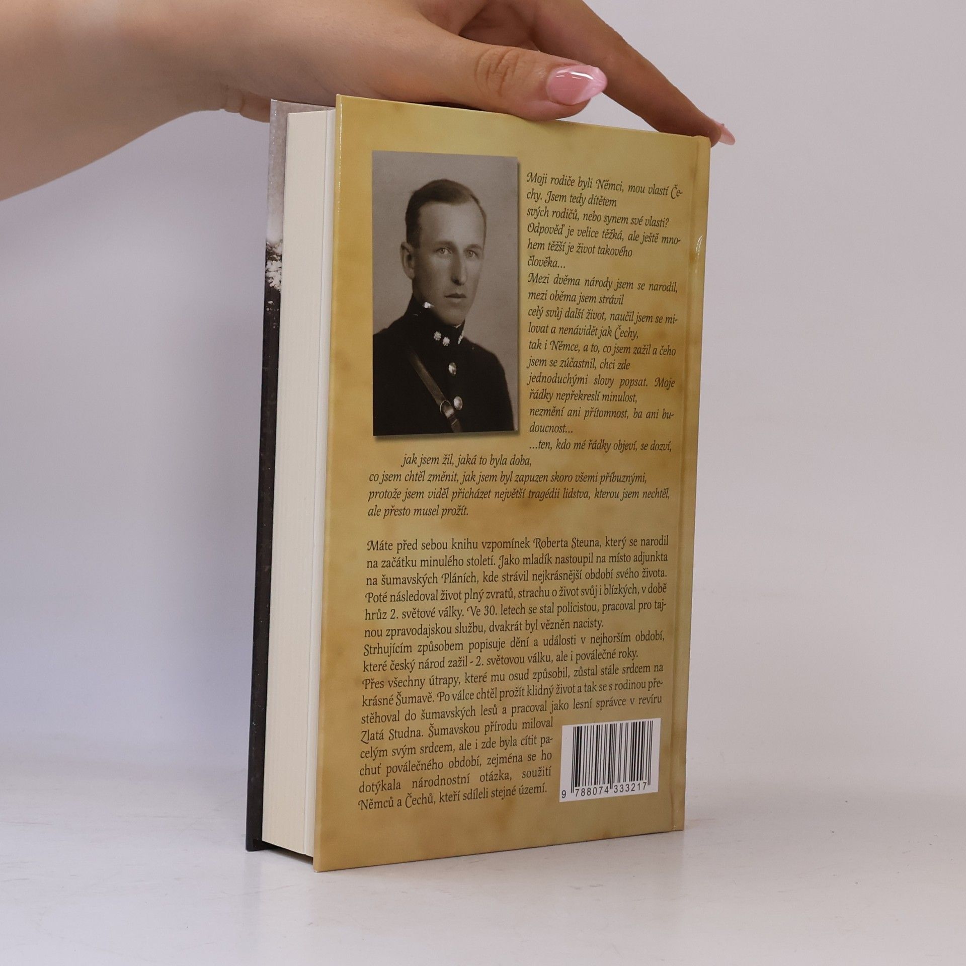Robert Steun Šumava mezi dvěma národy