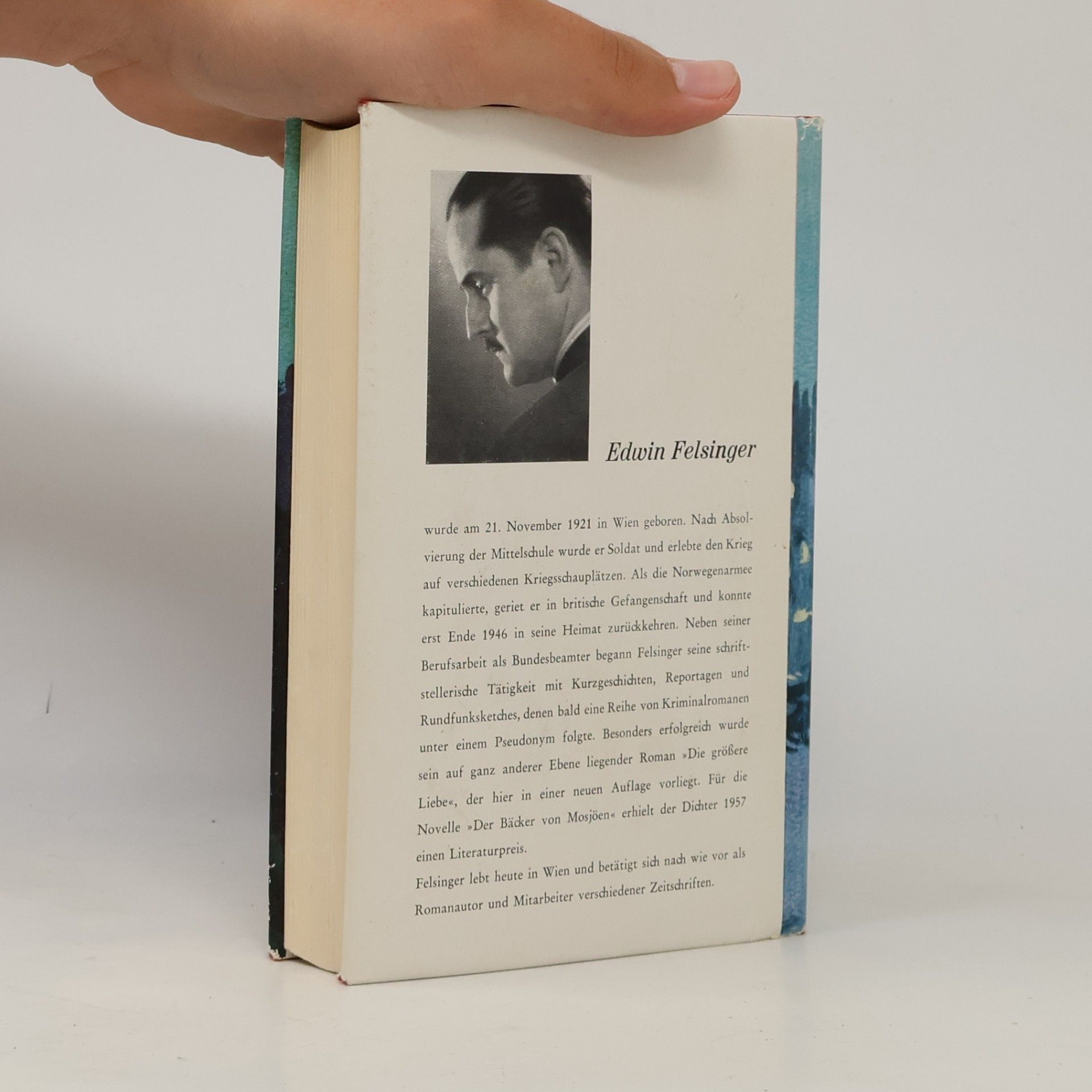 Edwin Felsinger Die größere Liebe