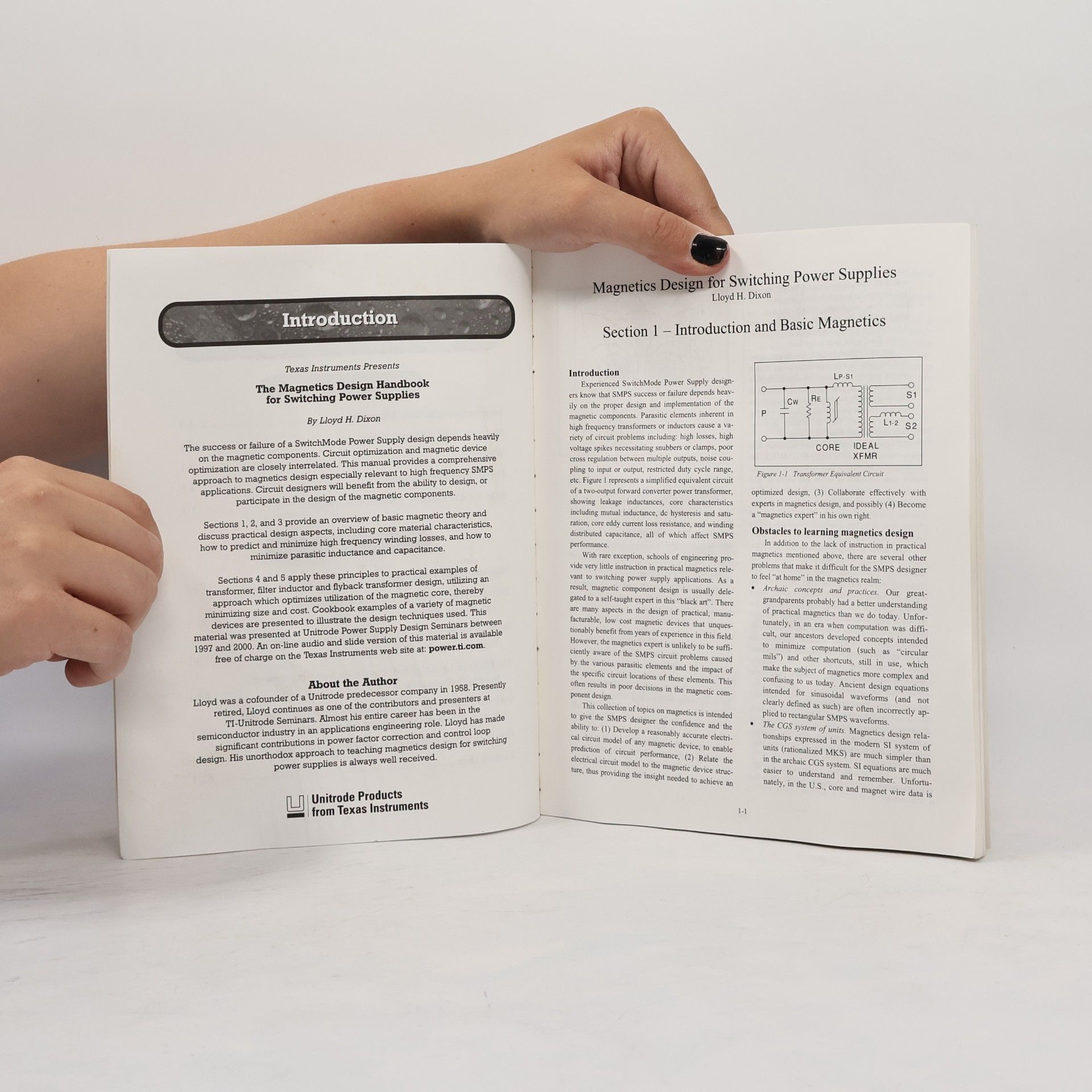 Lloyd H. Dixon Magnetics Design Handbook