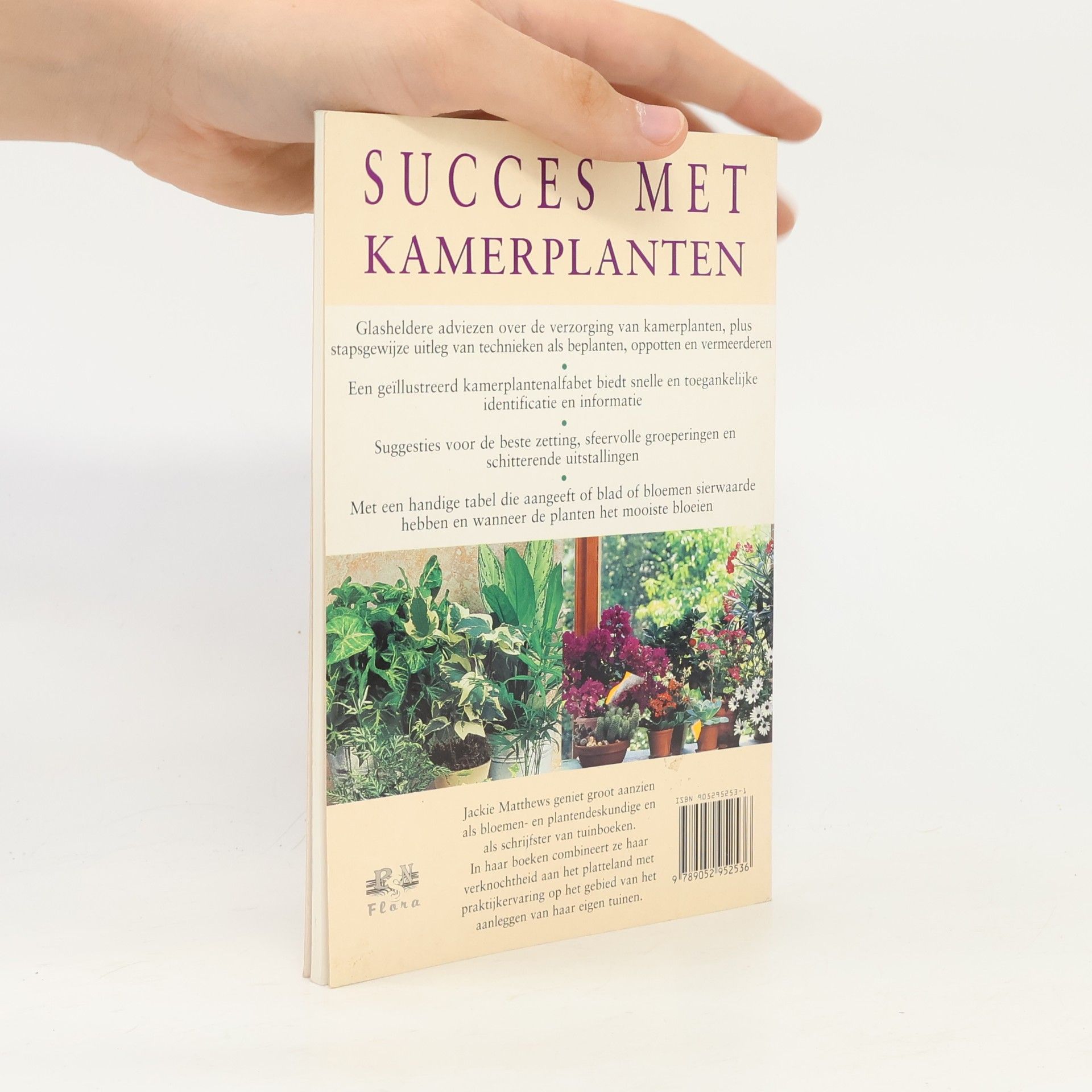 Jackie Matthews Succes met kamerplanten