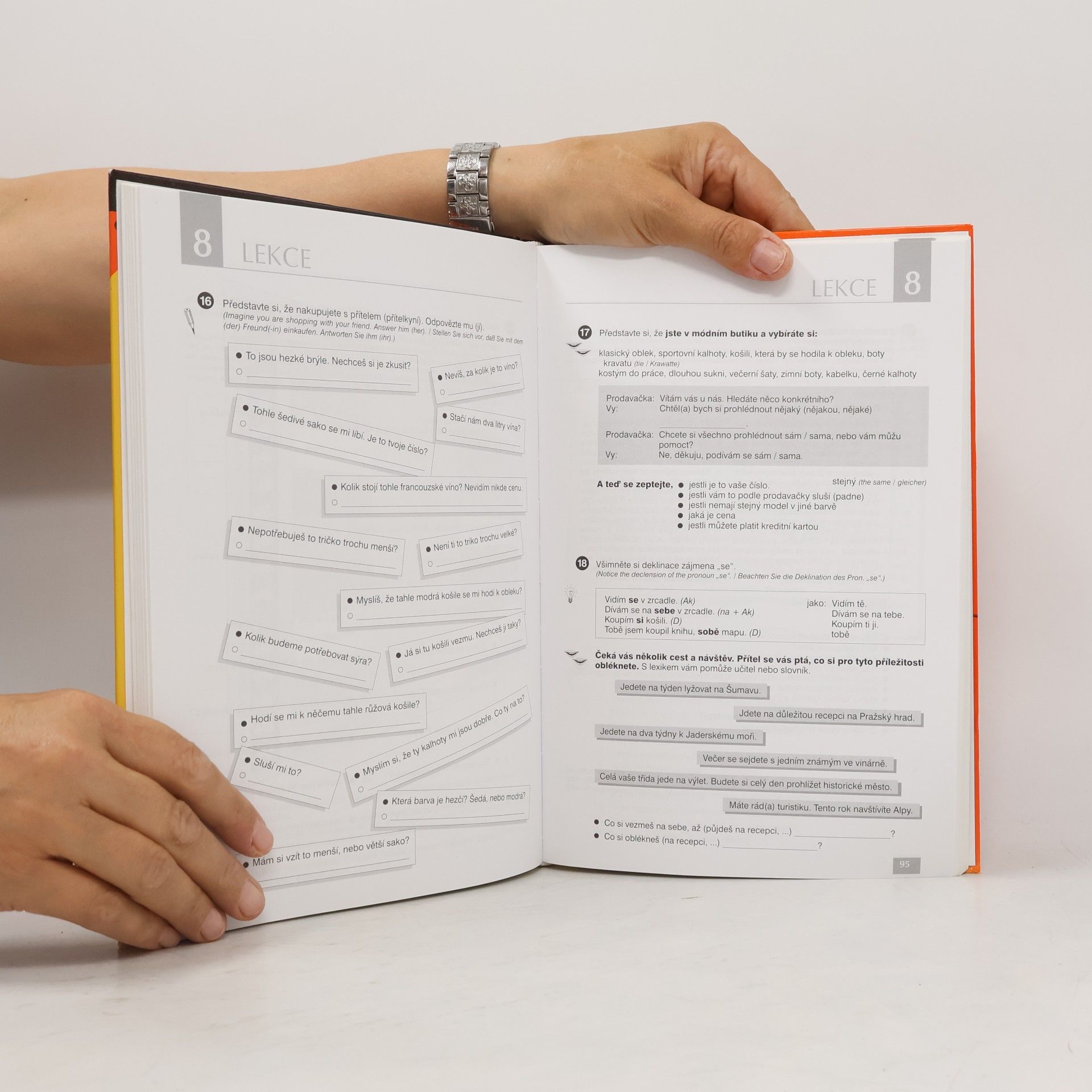 Olga Čechová Chcete mluvit česky? Workbook 1 = Arbeitsbuch 1