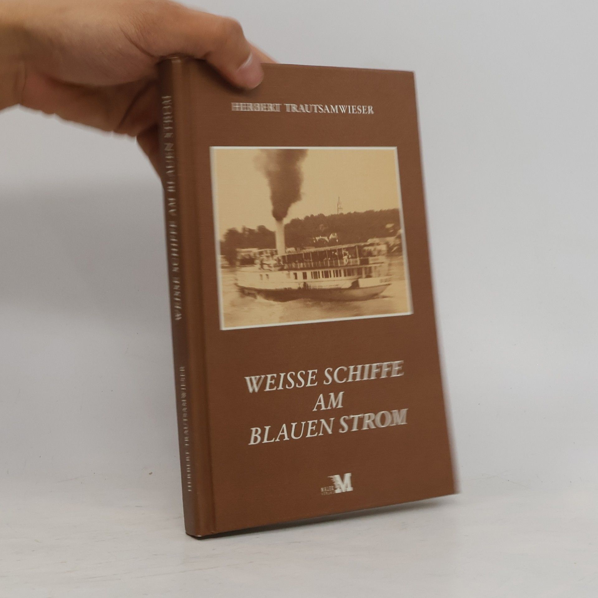 Herbert Trautsamwieser Weisse Schiffe am blauen Strom