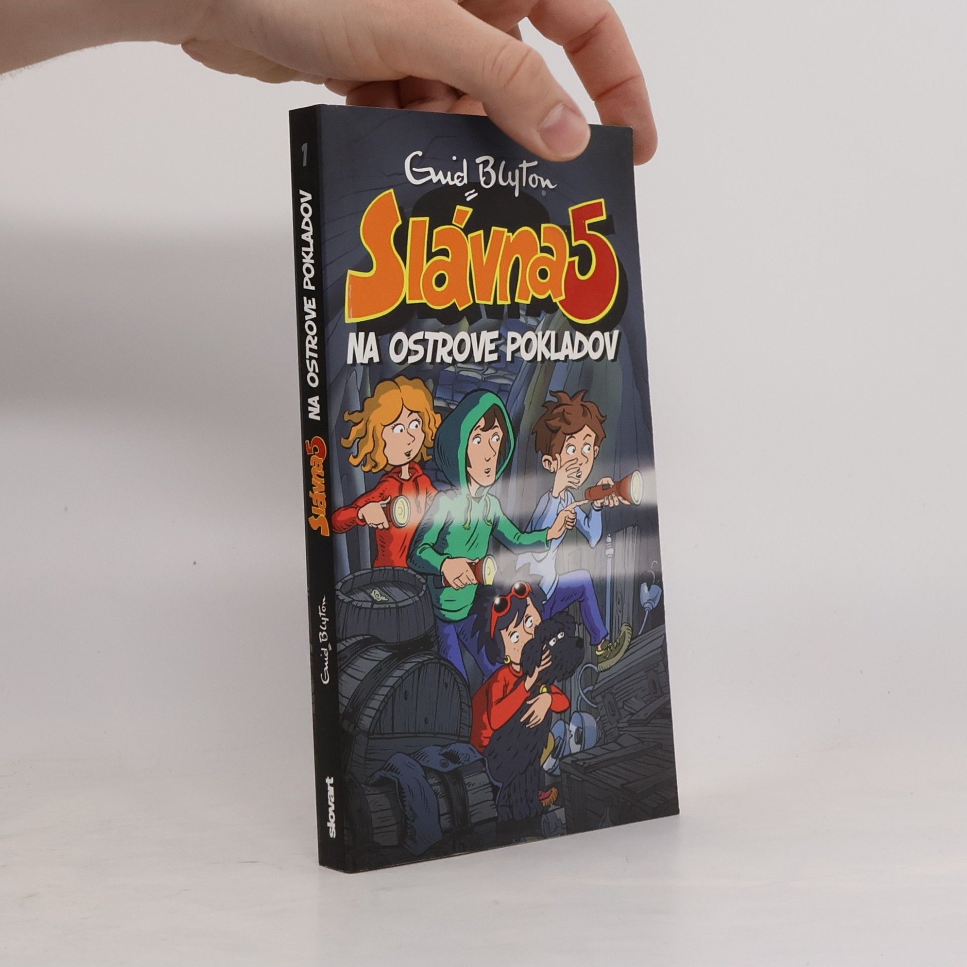 Enid Blyton Slávna 5 na ostrove pokladov