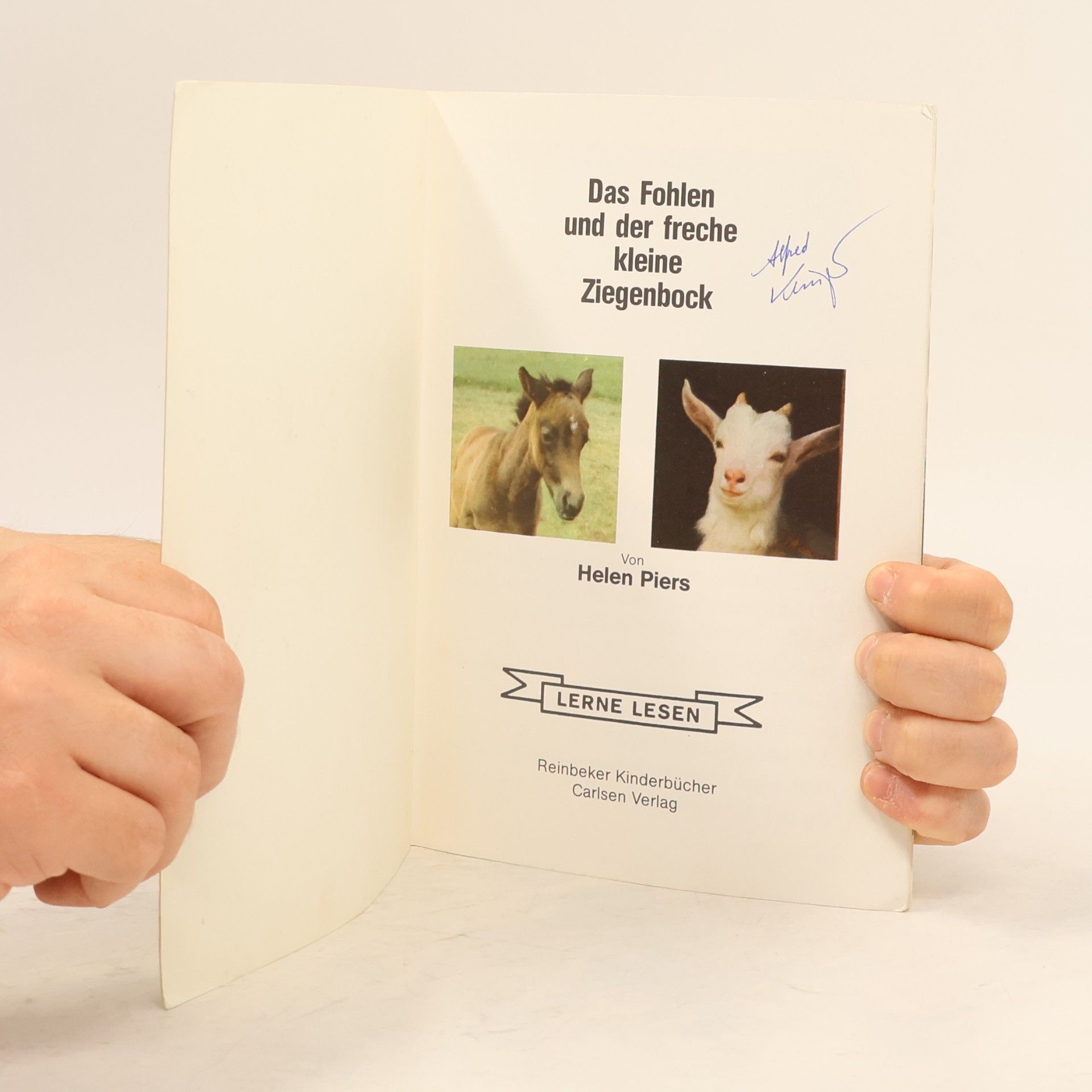 Helen Piers Lerne Lesen: Das Fohlen und der freche kleine Ziegenbock