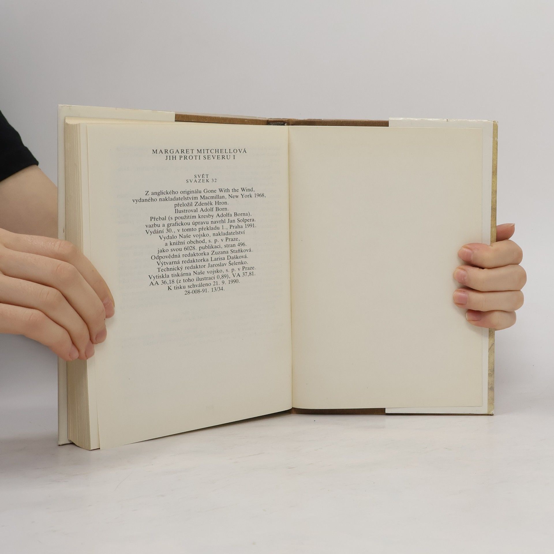 Margaret Mitchell Jih proti Severu I.
