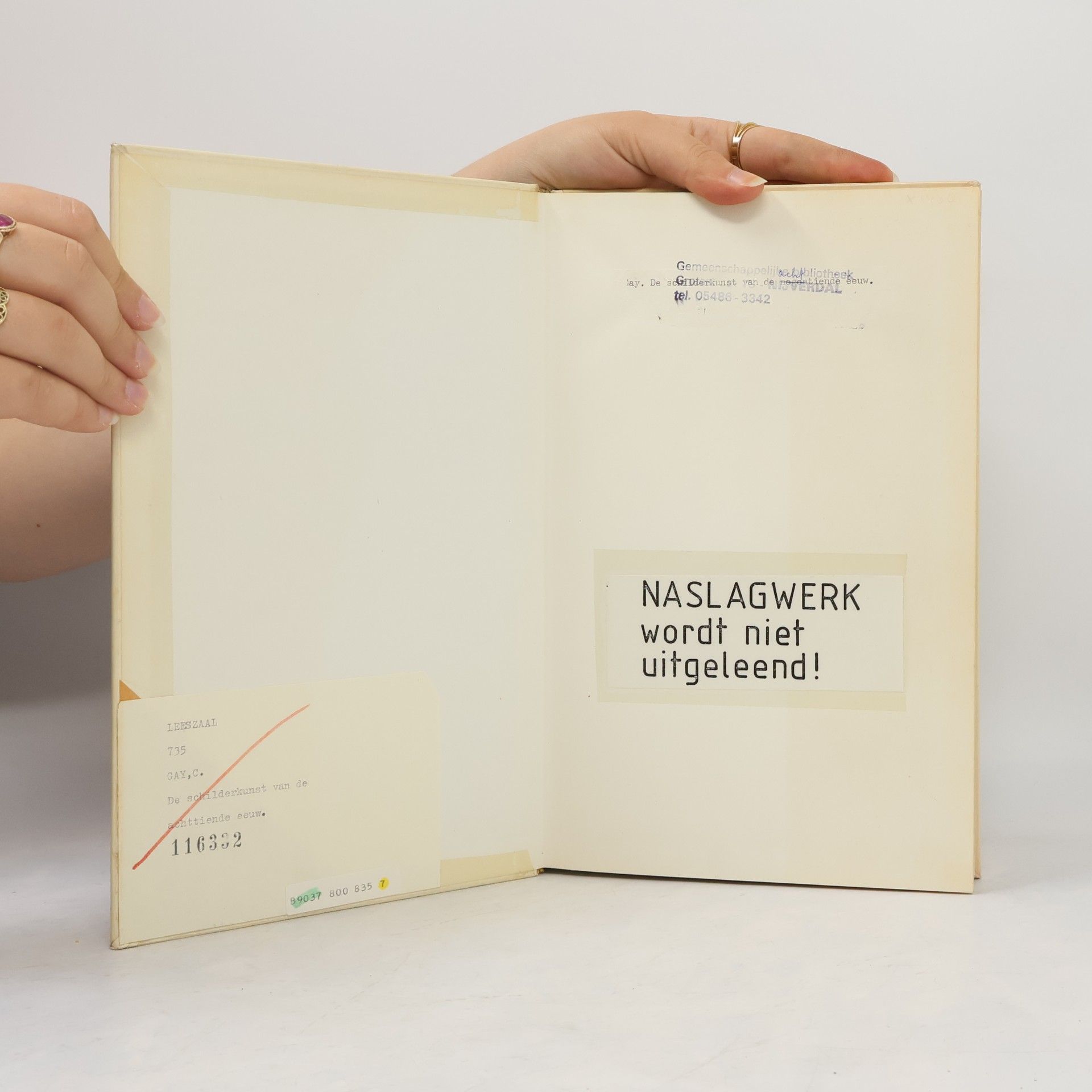 Claire Gay De schilderkunst van de achttiende eeuw