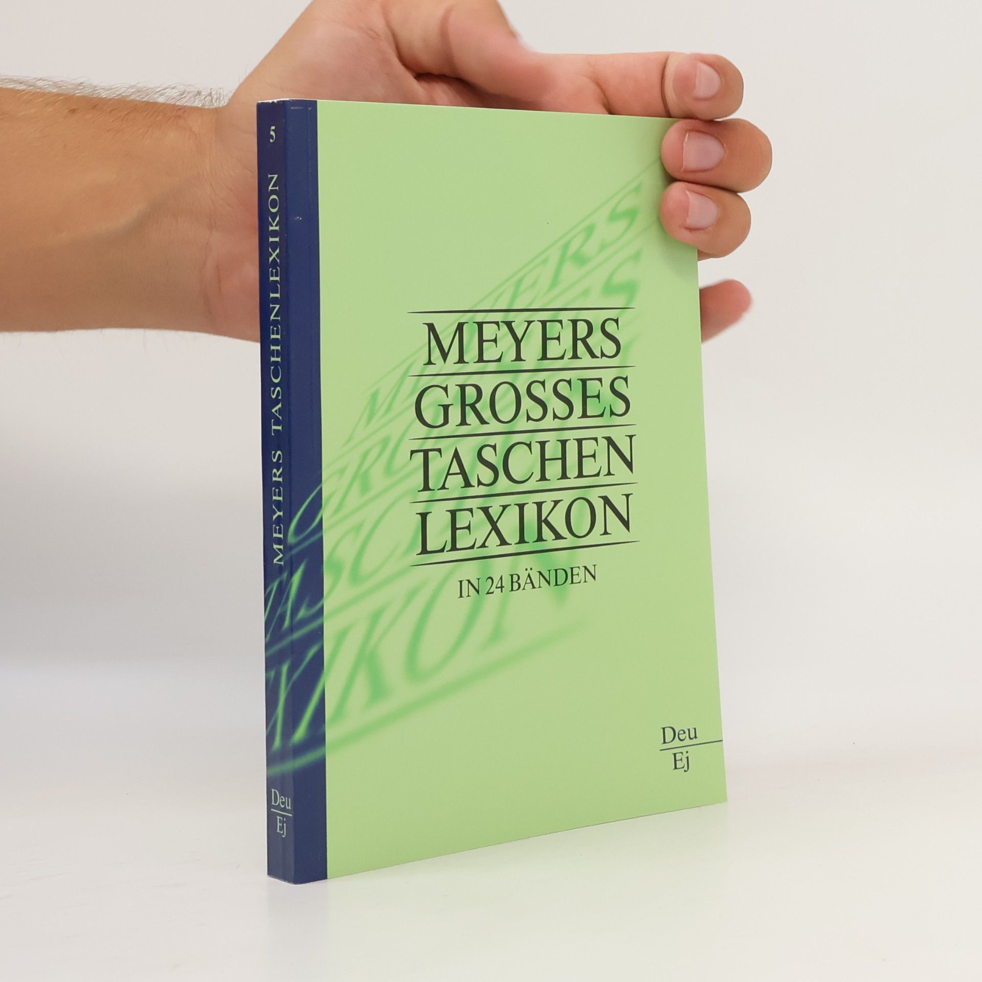 Autores varios Meyers Grosses Taschen Lexikon in 24 Bänden 5. Deu-Ej