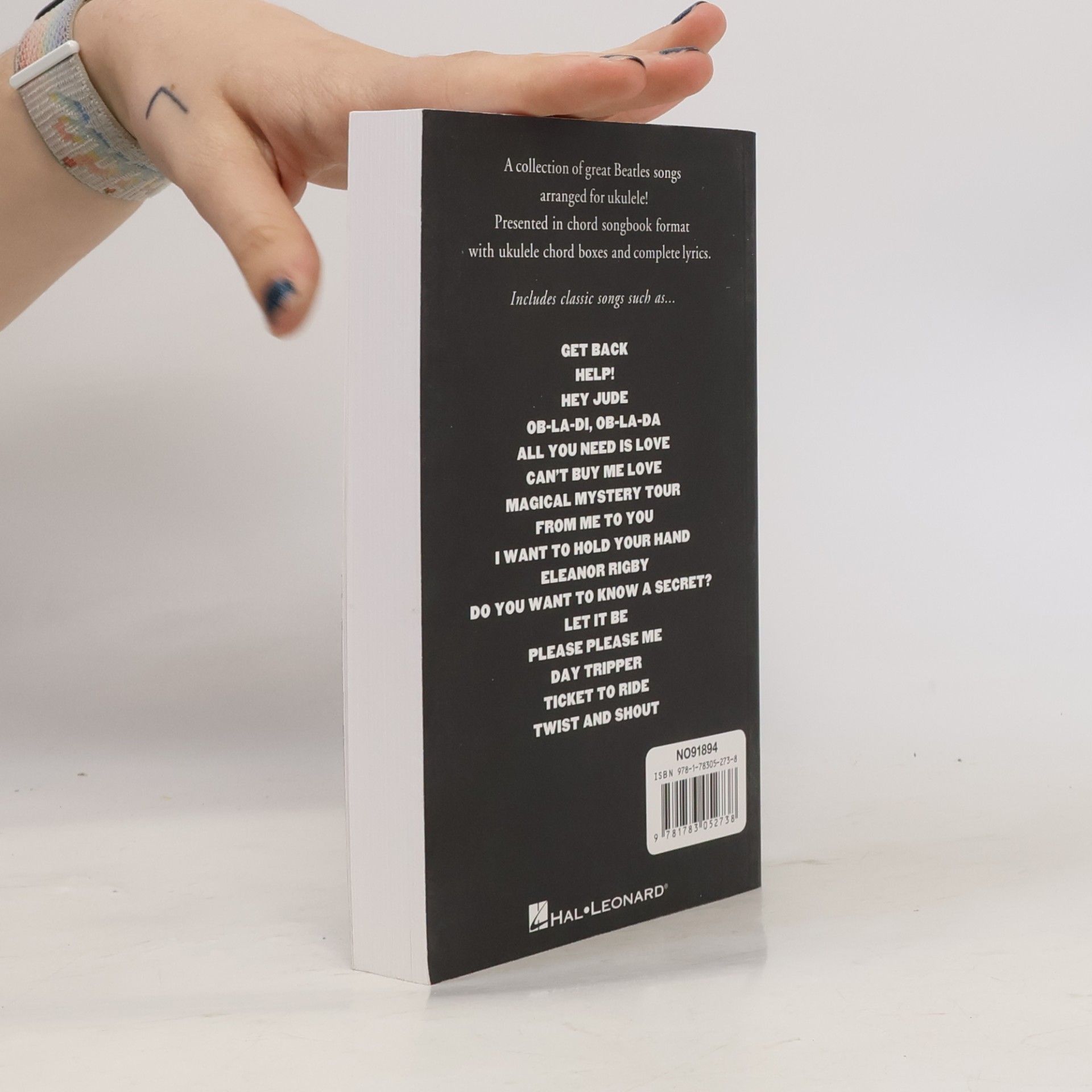Various authors The Little Black Book of Beatles Songs for Ukulele