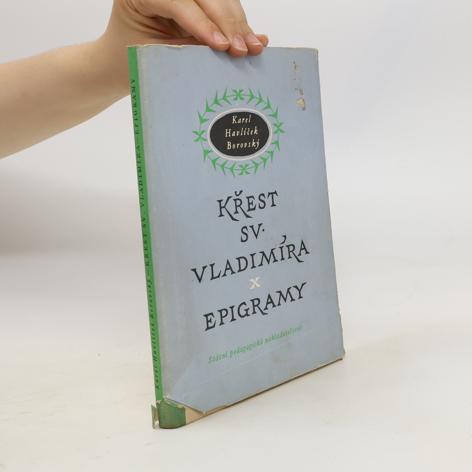 Karel Havlíček Borovský Křest svatého Vladimíra. Epigramy