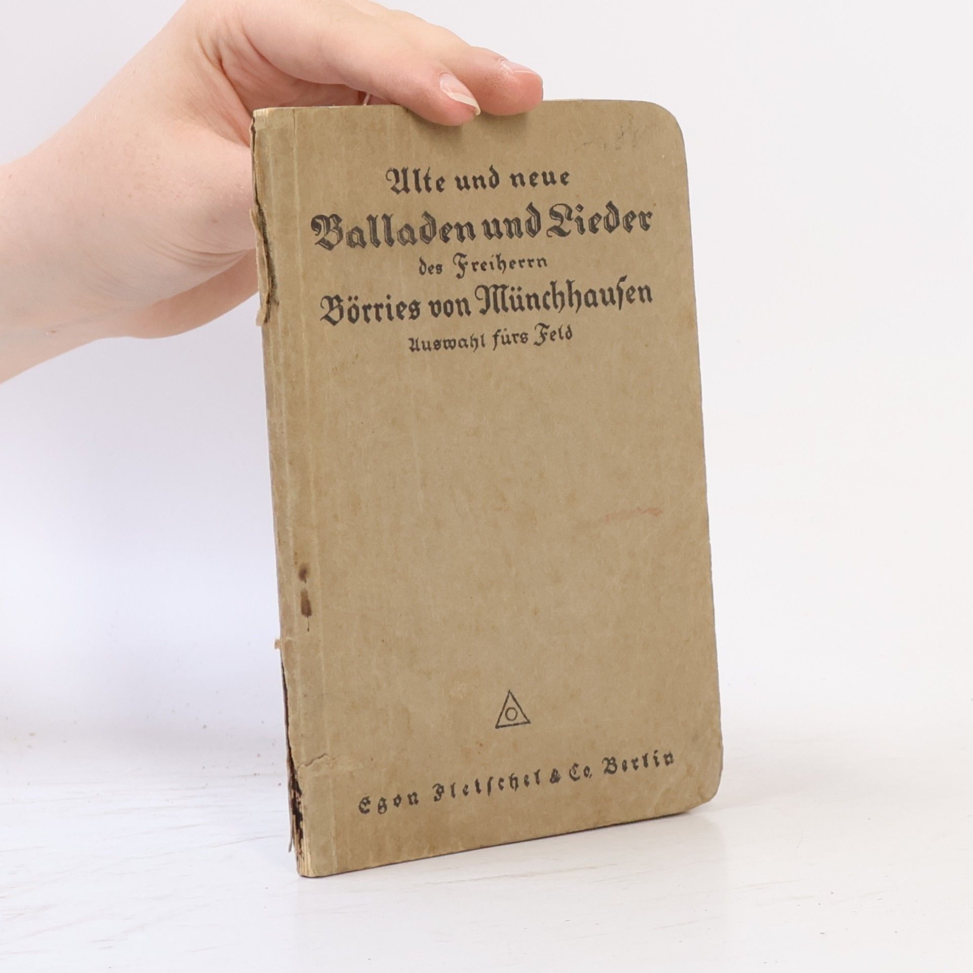 Alte und neue Balladen und Lieder