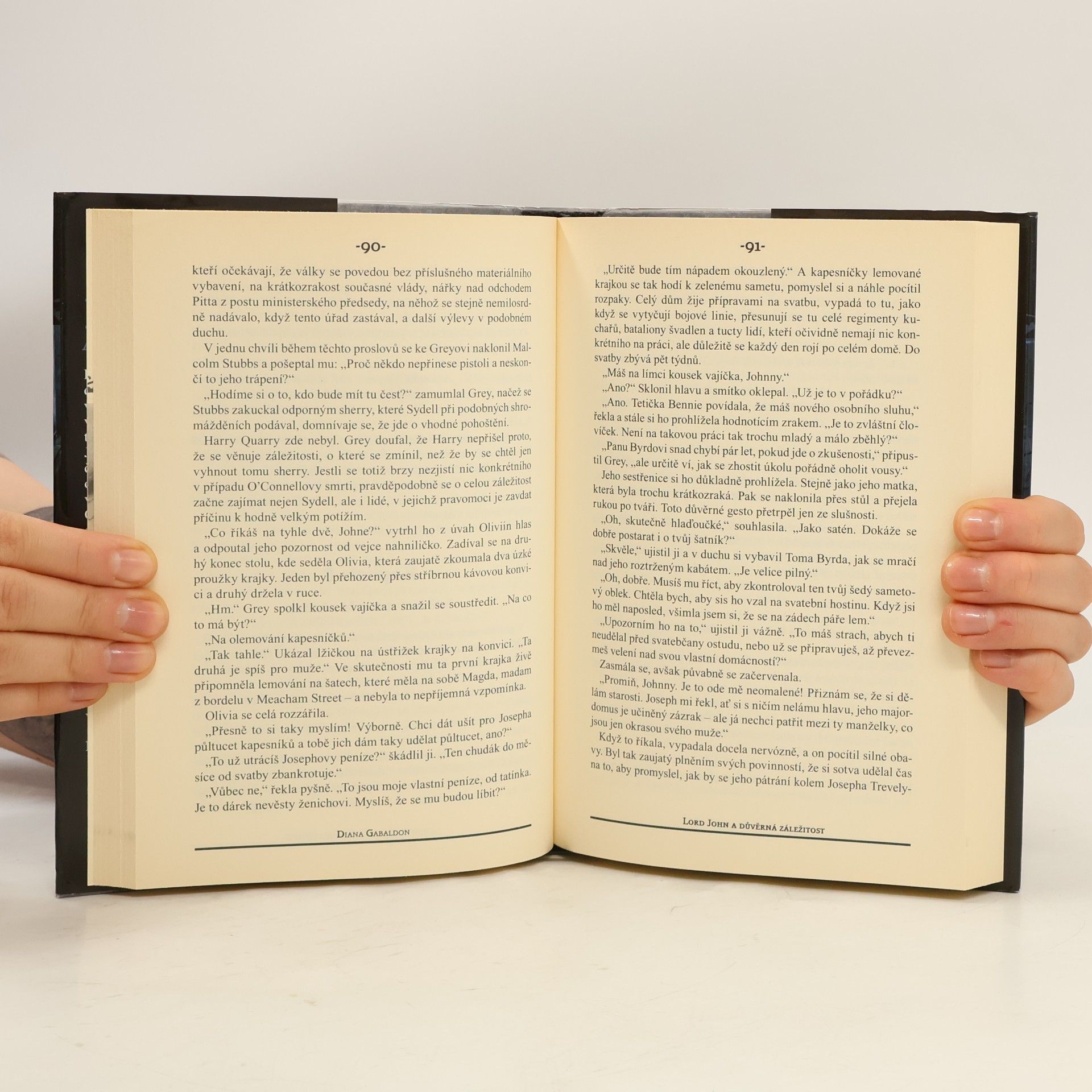 Diana Gabaldon Lord John a důvěrná záležitost