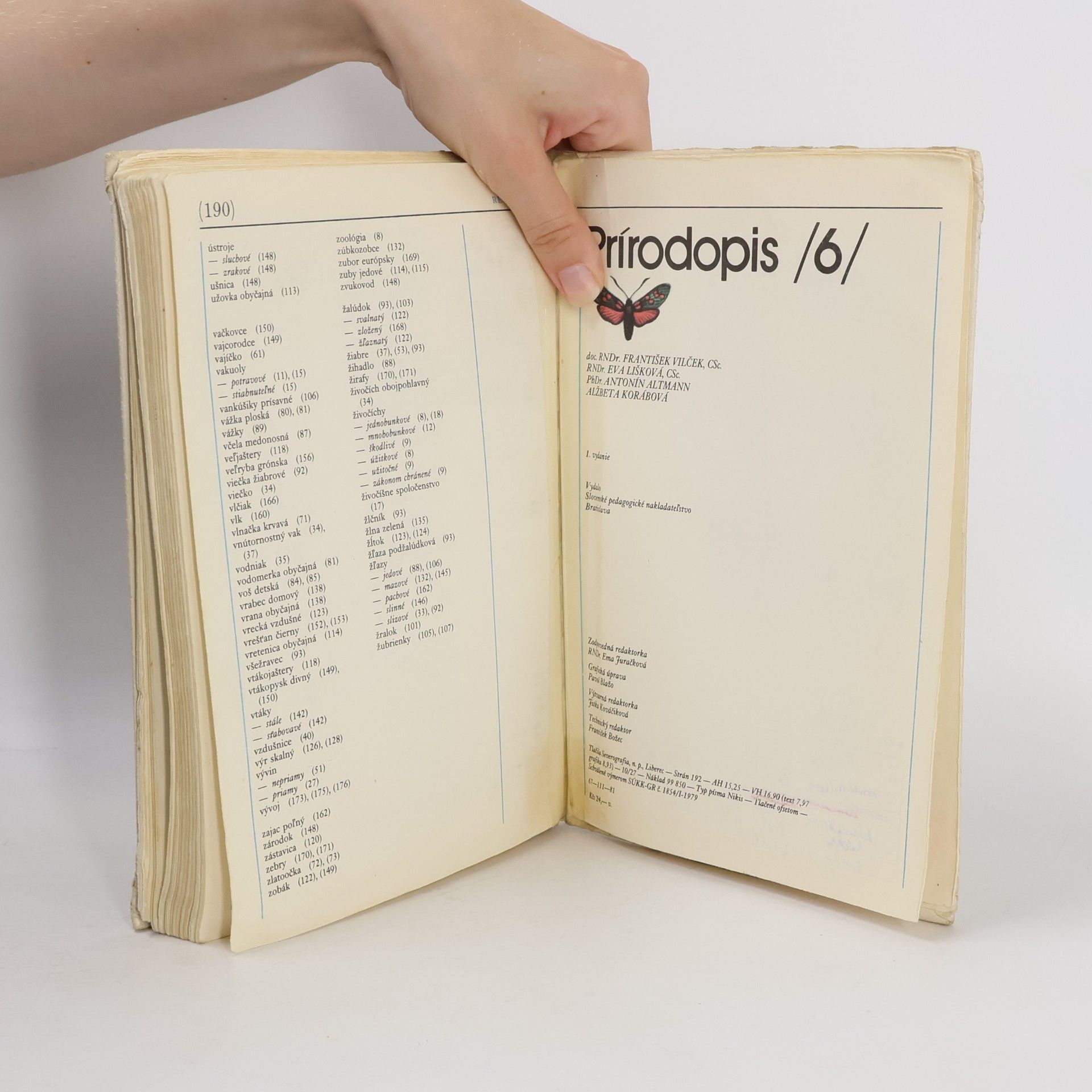 Auteurscollectief Prírodopis 6
