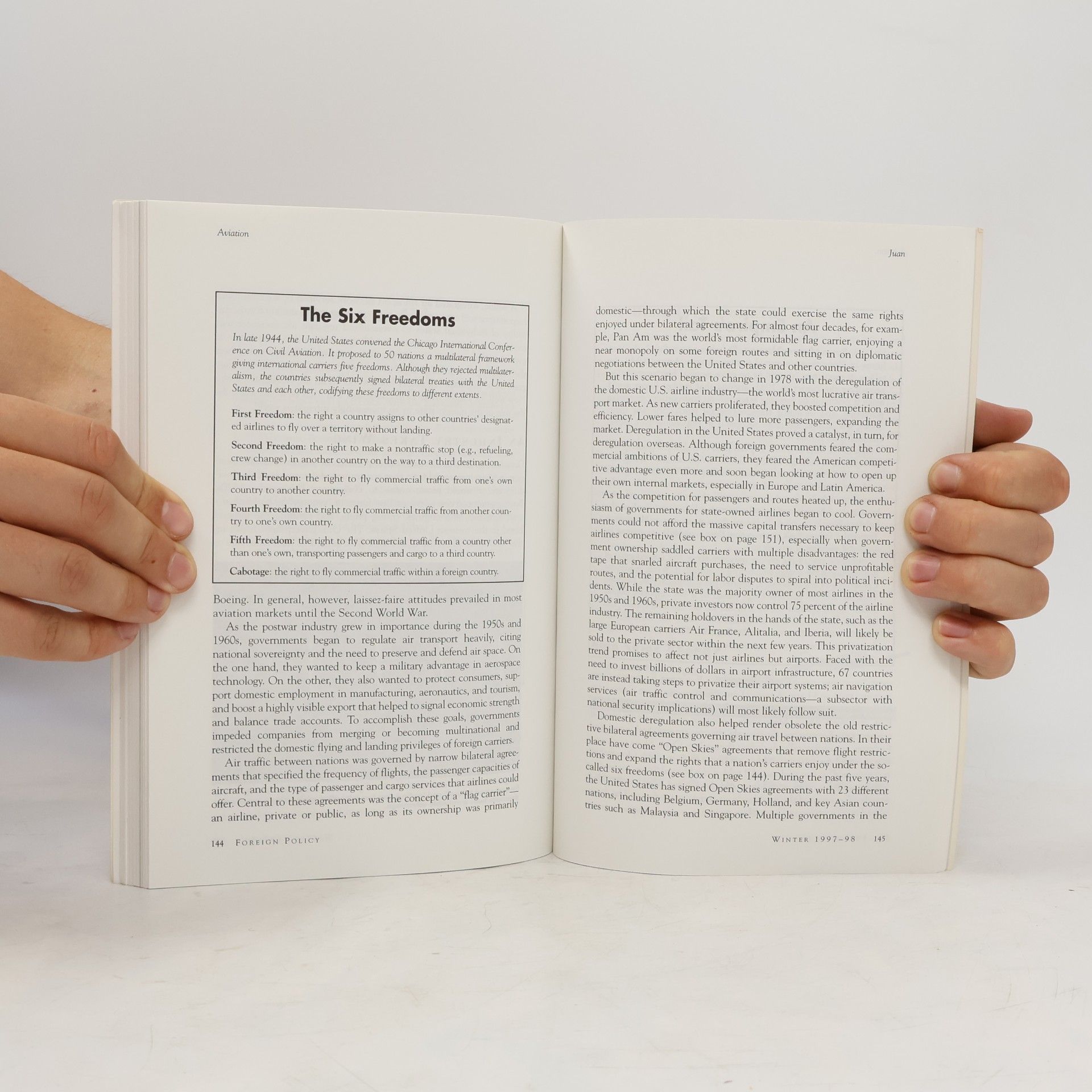 Jacques Attali Foreign Policy Winter 1997-98
