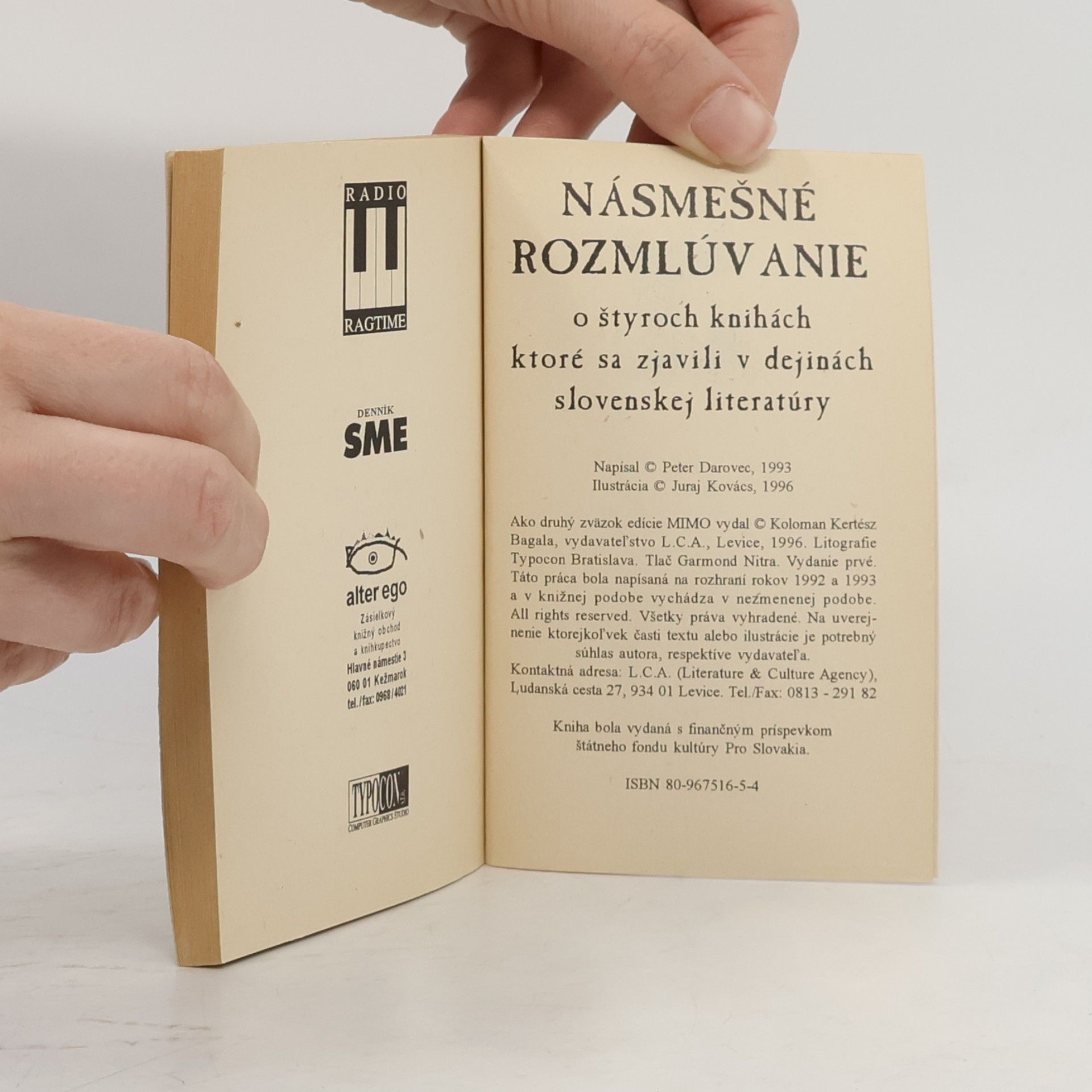 Peter Darovec Násmešné rozmlúvanie