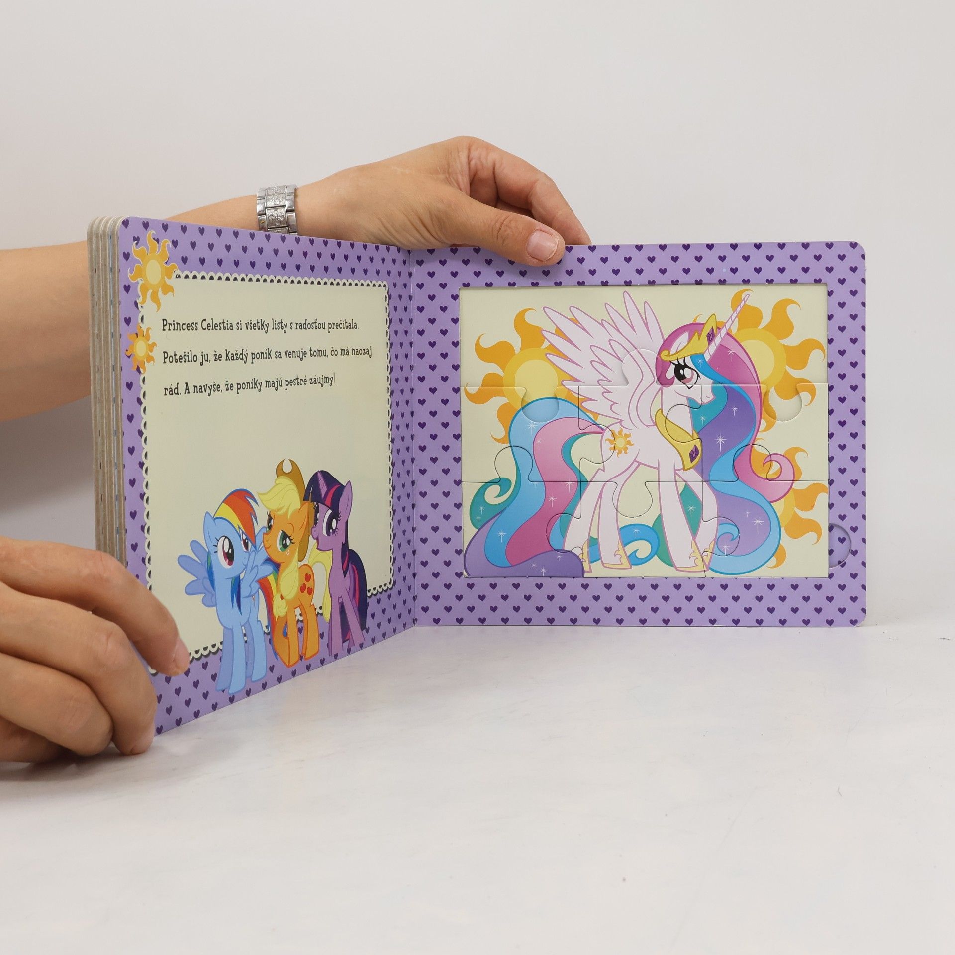Hasbro My Little Ponny Kniha s puzzle