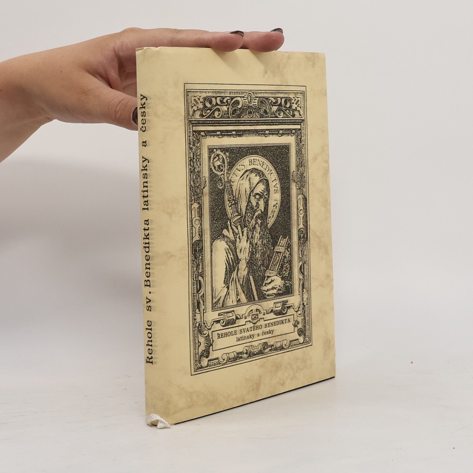 AA.VV. Řehole sv. Benedikta latinsky a česky