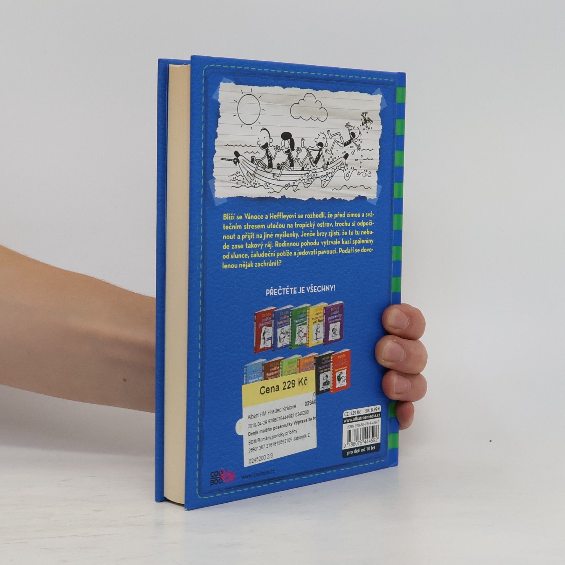 Jeff Kinney Deník malého poseroutky 12. Výprava za teplem