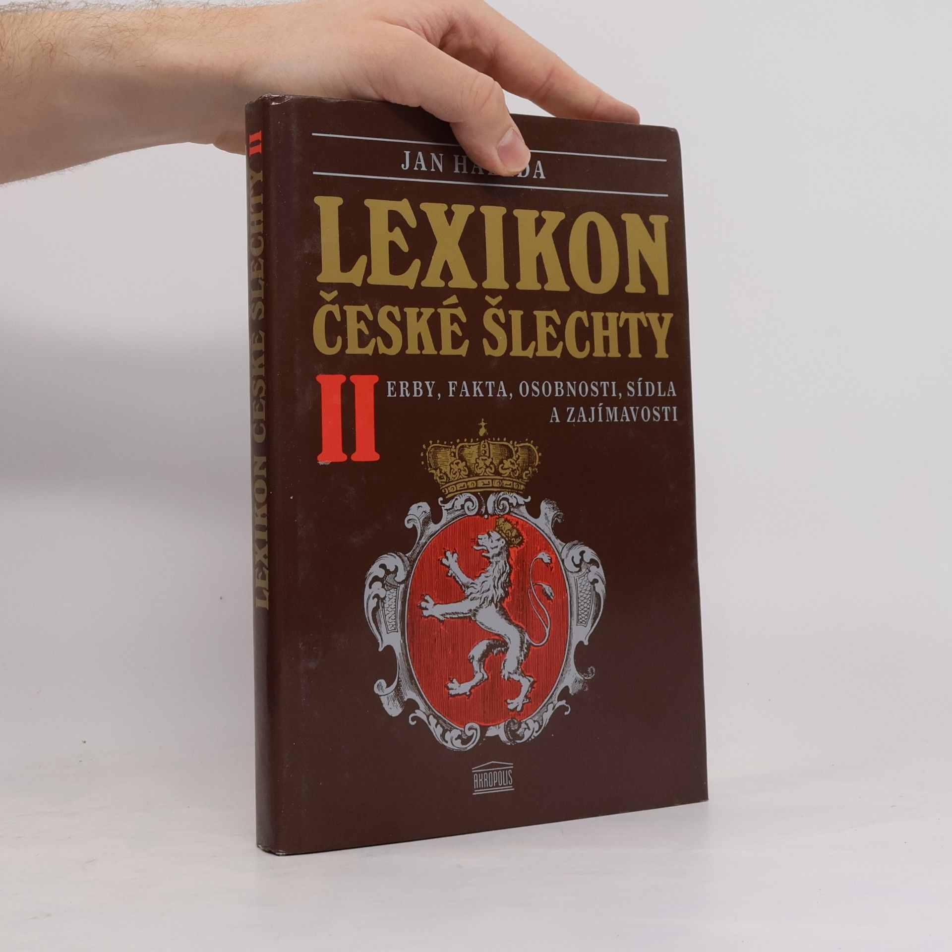 František Doubek Lexikon české šlechty II.