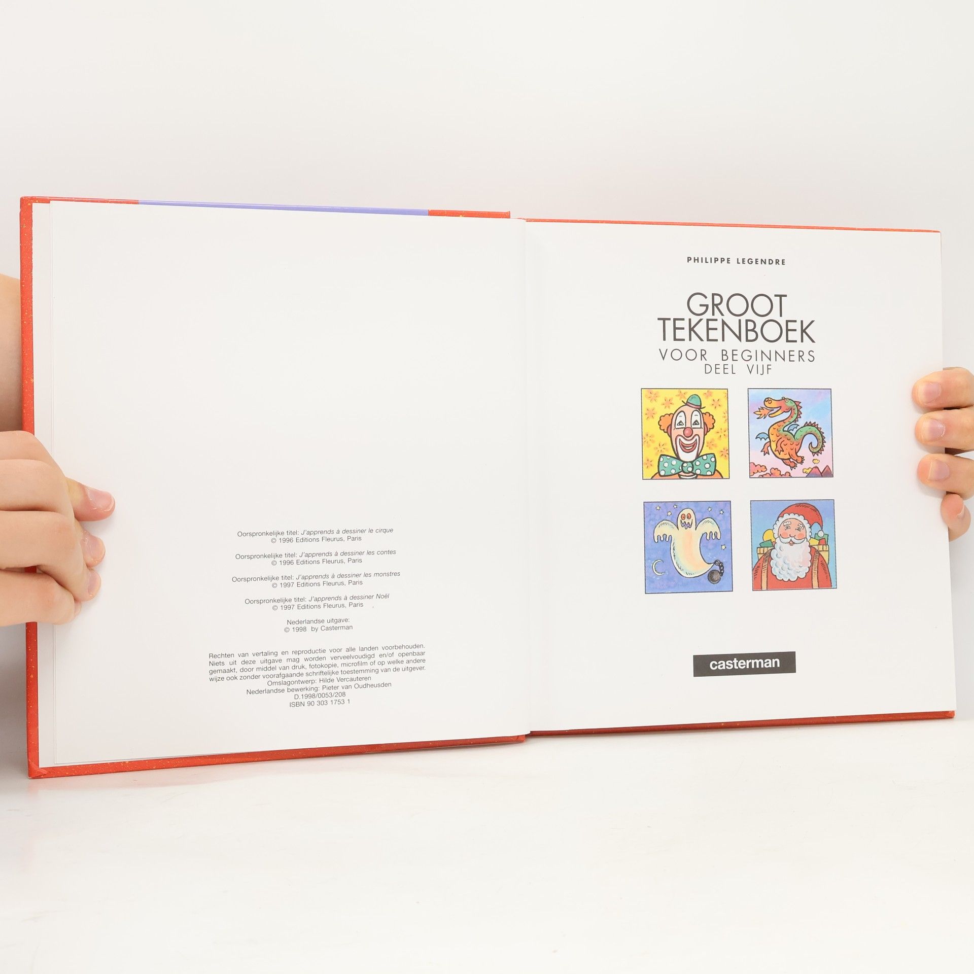 Philippe Legendre Groot tekenboek voor beginners