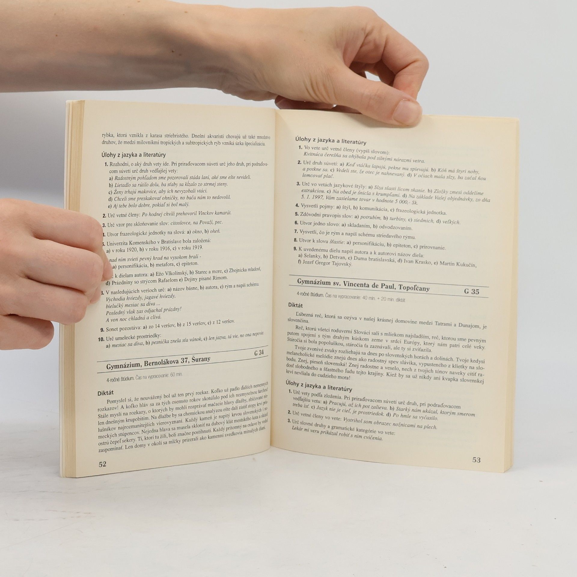 Autores varios Testy zo slovenského jazyka '98