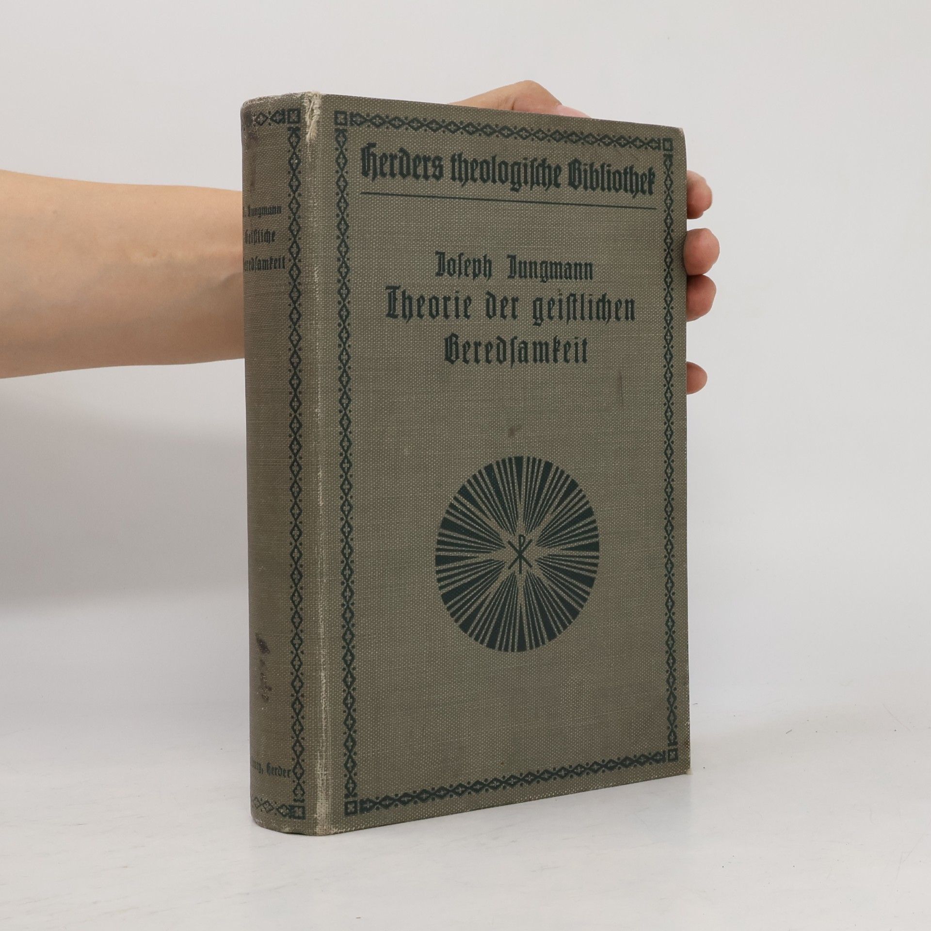 Josef Jungmann Theorie der geistlichen Beredsamkeit