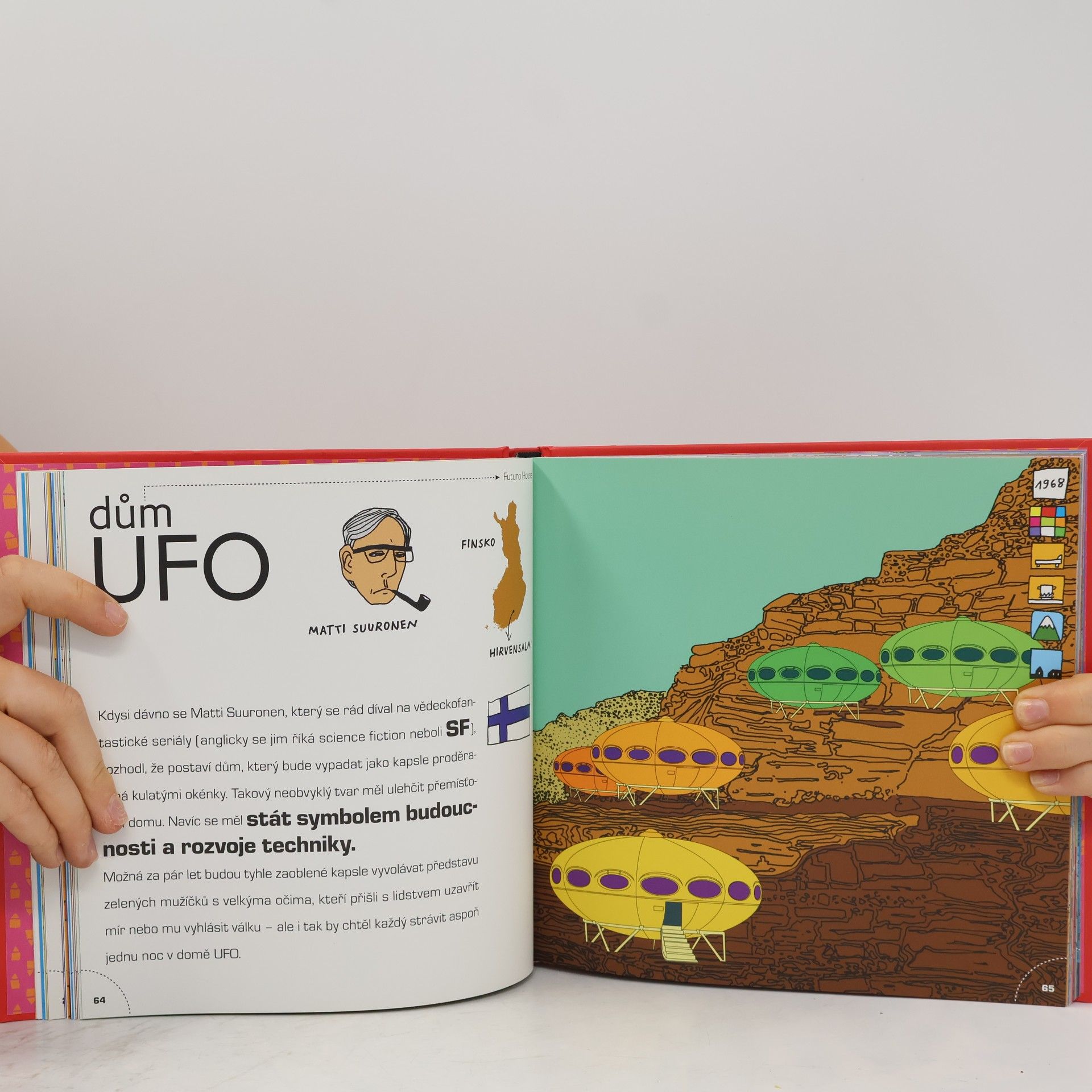 Aleksandra Mizielińska D.O.M.E.K. DOMEK. Důvtipná obrázková mozaika efektních konstrukcí