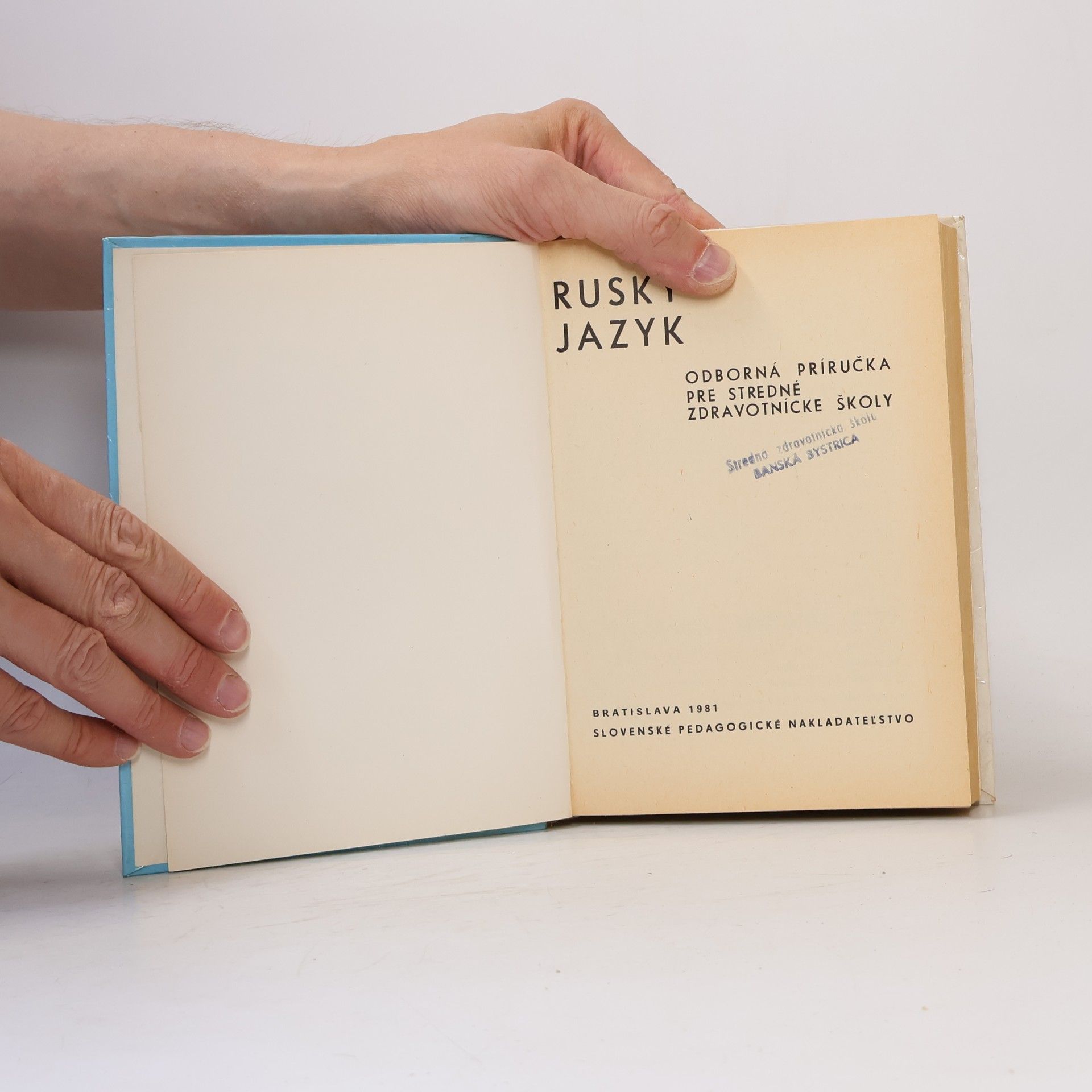 Auteurscollectief Ruský jazyk pre stredné zdravotnícke školy
