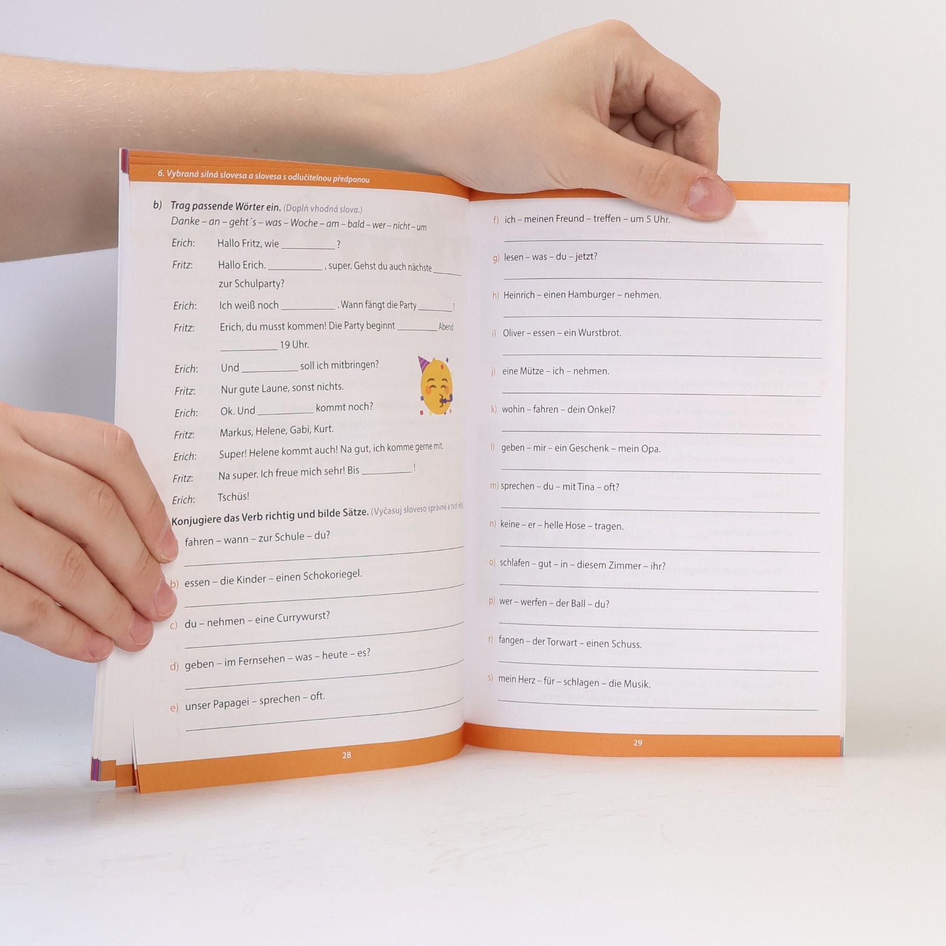 Various authors Německá gramatika 8 pro ZŠ – 1. díl - procvičovací sešit