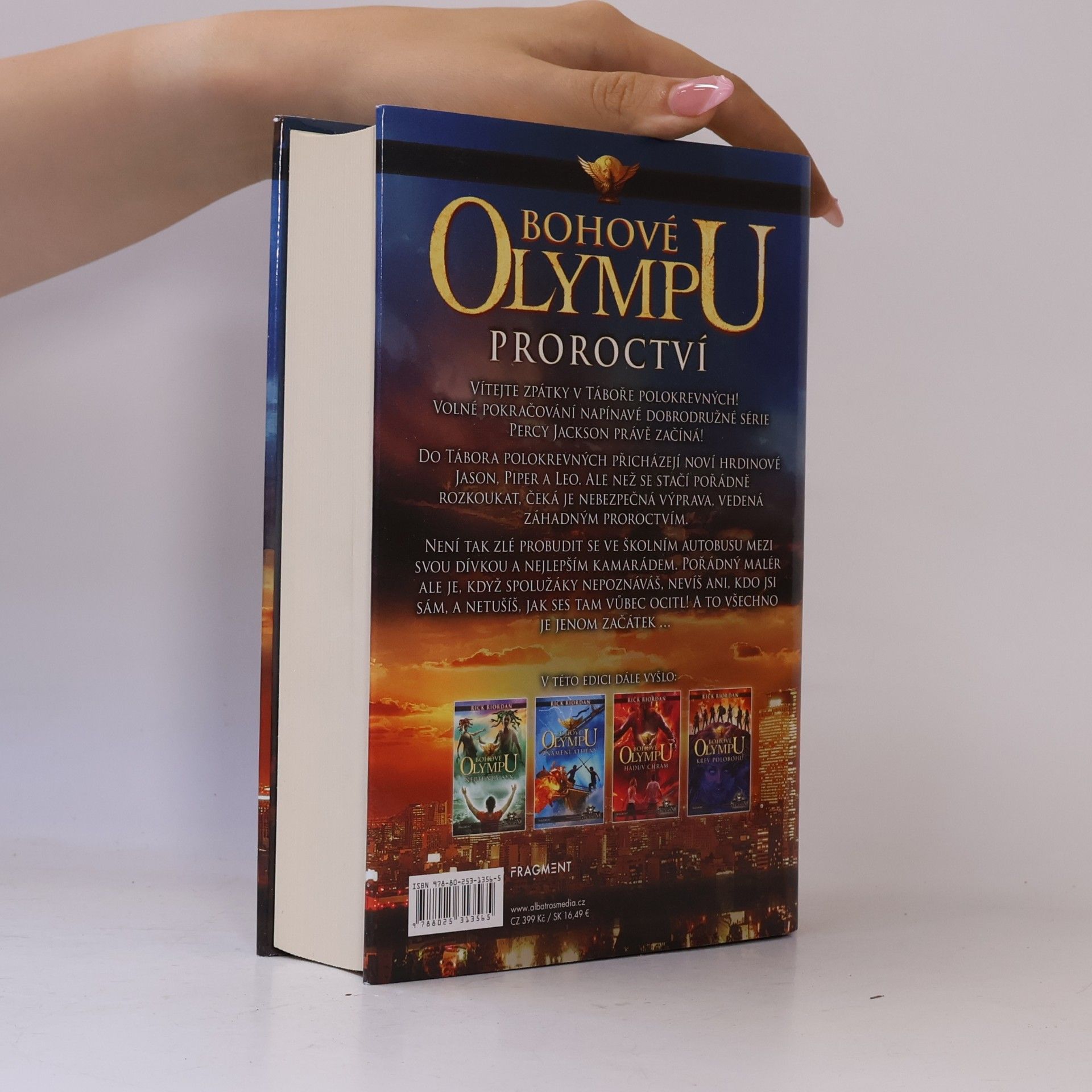 Rick Riordan Proroctví. Bohové Olympu 1. díl