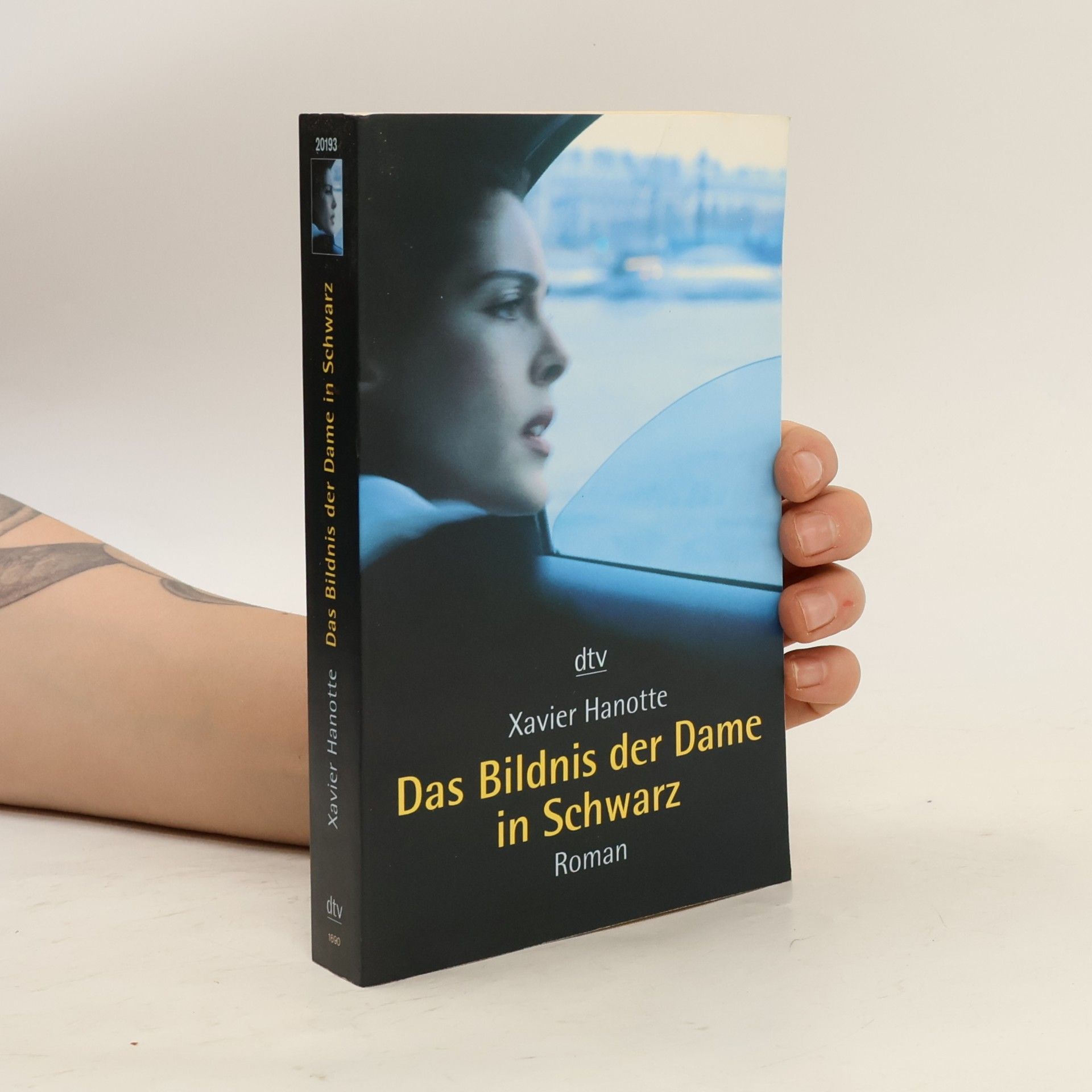 Xavier Hanotte Das Bildnis der Dame in Schwarz