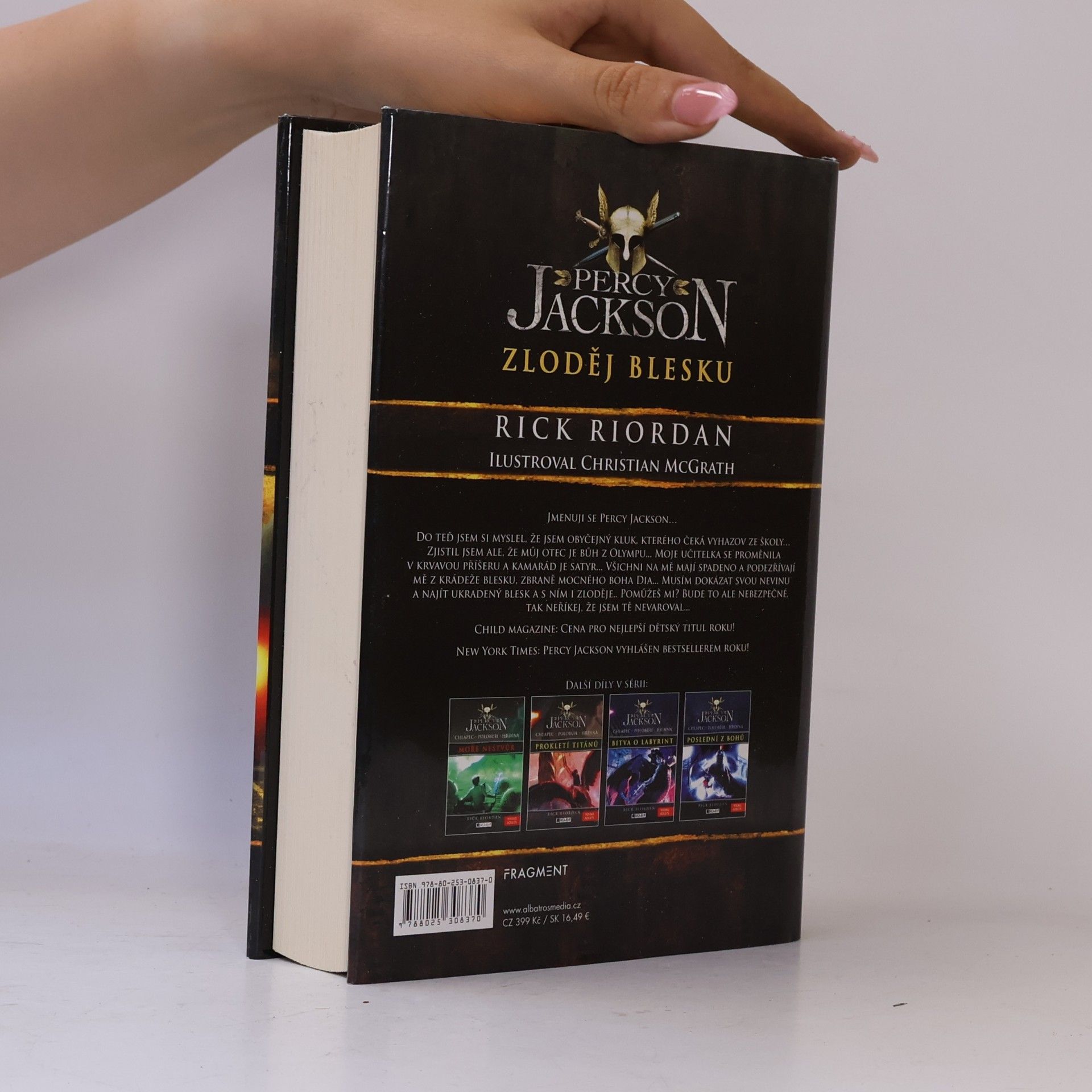 Rick Riordan Percy Jackson. Zloděj blesku