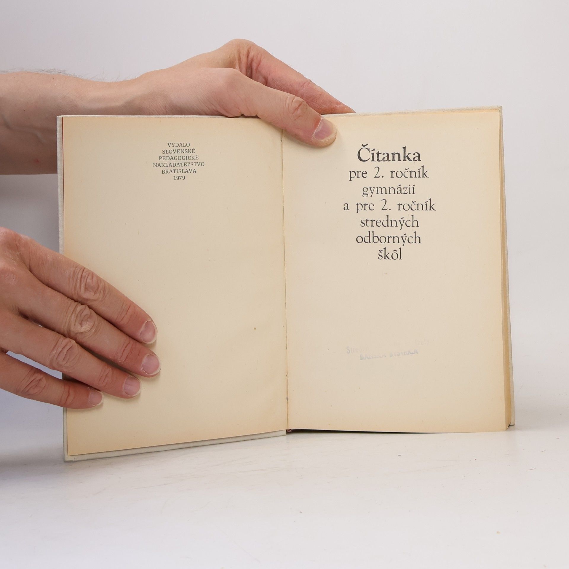 Autorenkollektiv Čítanka pre 2. ročník gymnázií a pre 2. ročník stredných odborných škôl