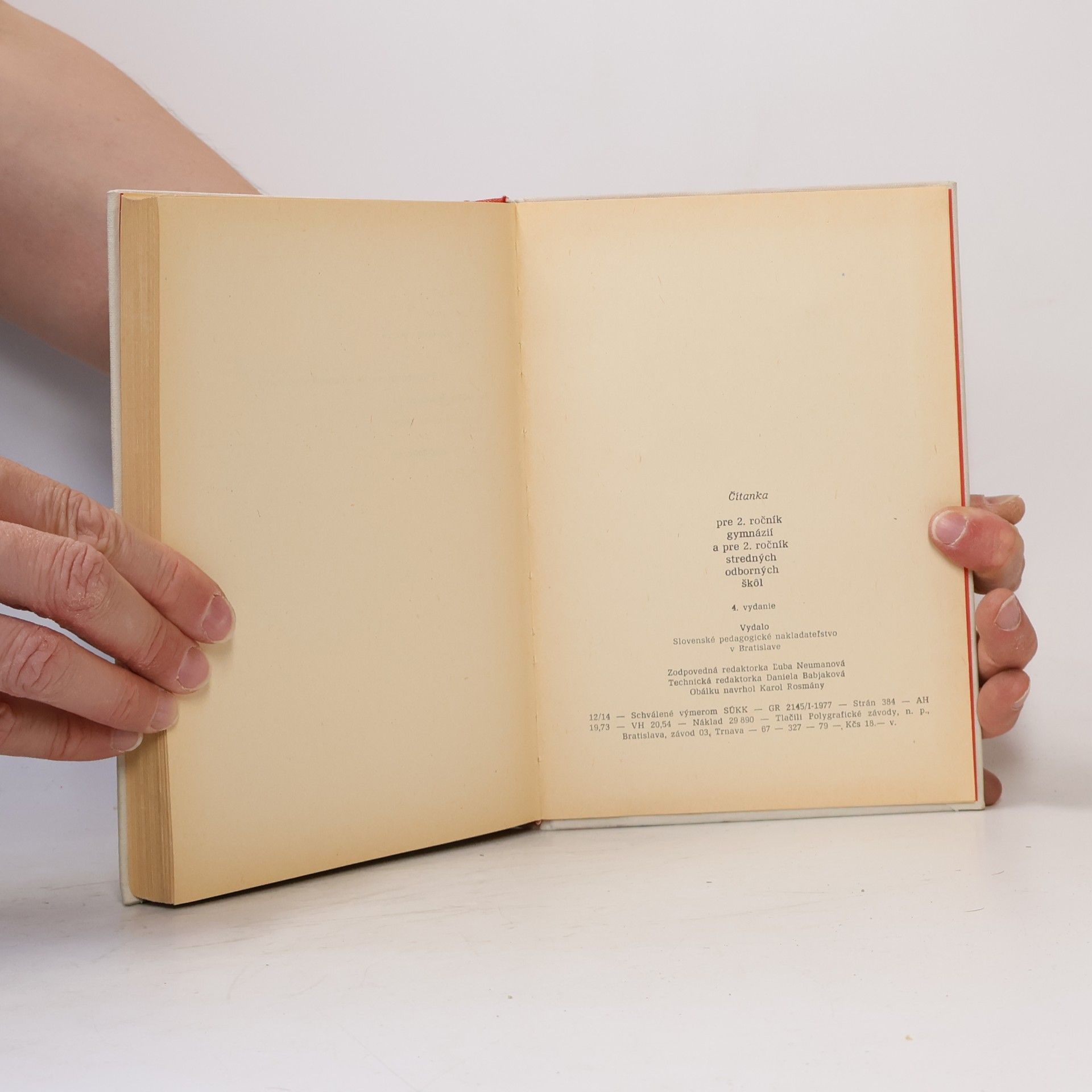 Autorenkollektiv Čítanka pre 2. ročník gymnázií a pre 2. ročník stredných odborných škôl