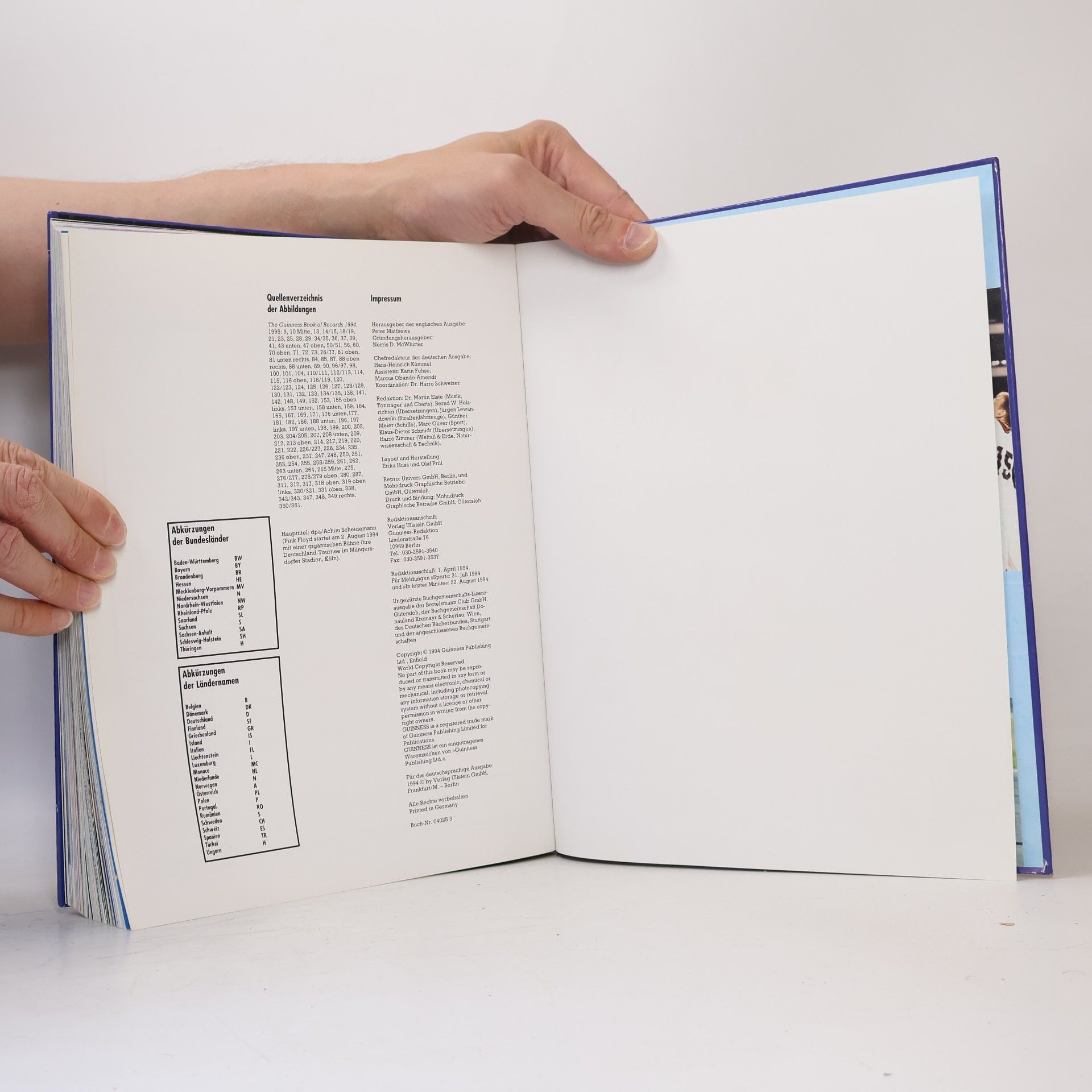 Auteurscollectief Das neue Guinness Buch der Rekorde 1995