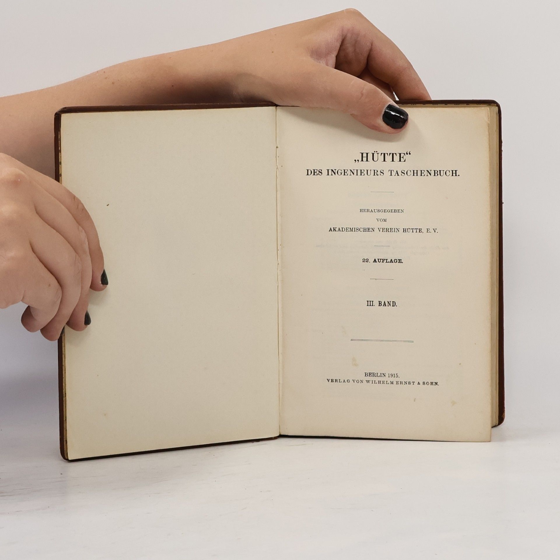 Autorenkollektiv Hütte. Des Ingenieurs Taschenbuch III