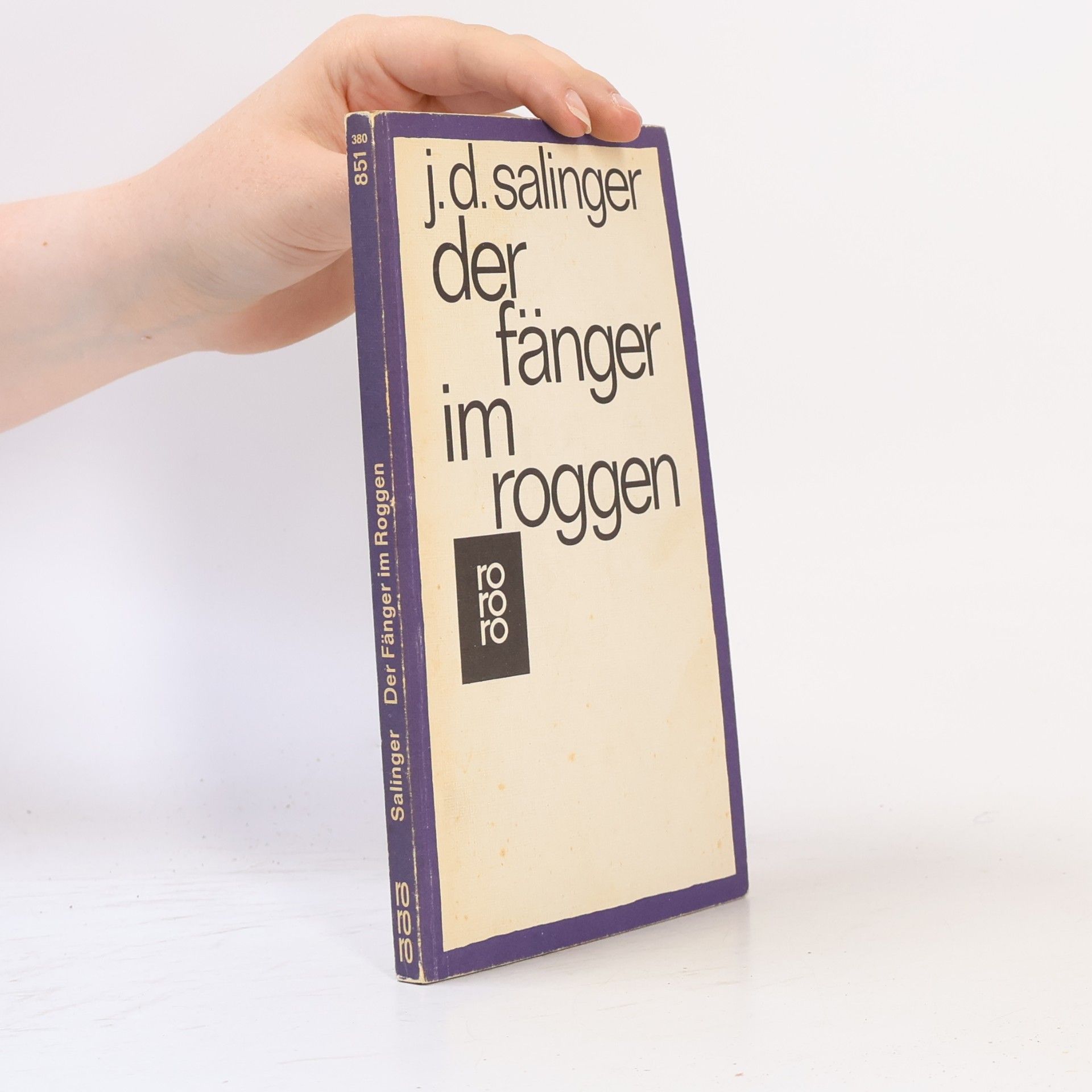 J. D. Salinger Der Fänger im Roggen