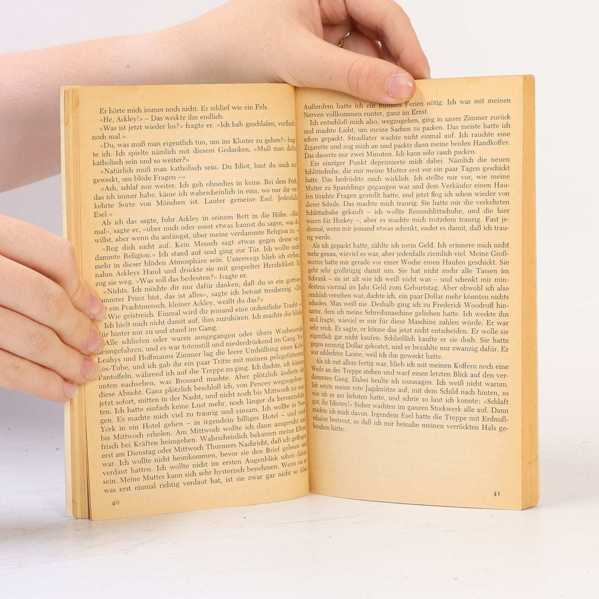 J. D. Salinger Der Fänger im Roggen
